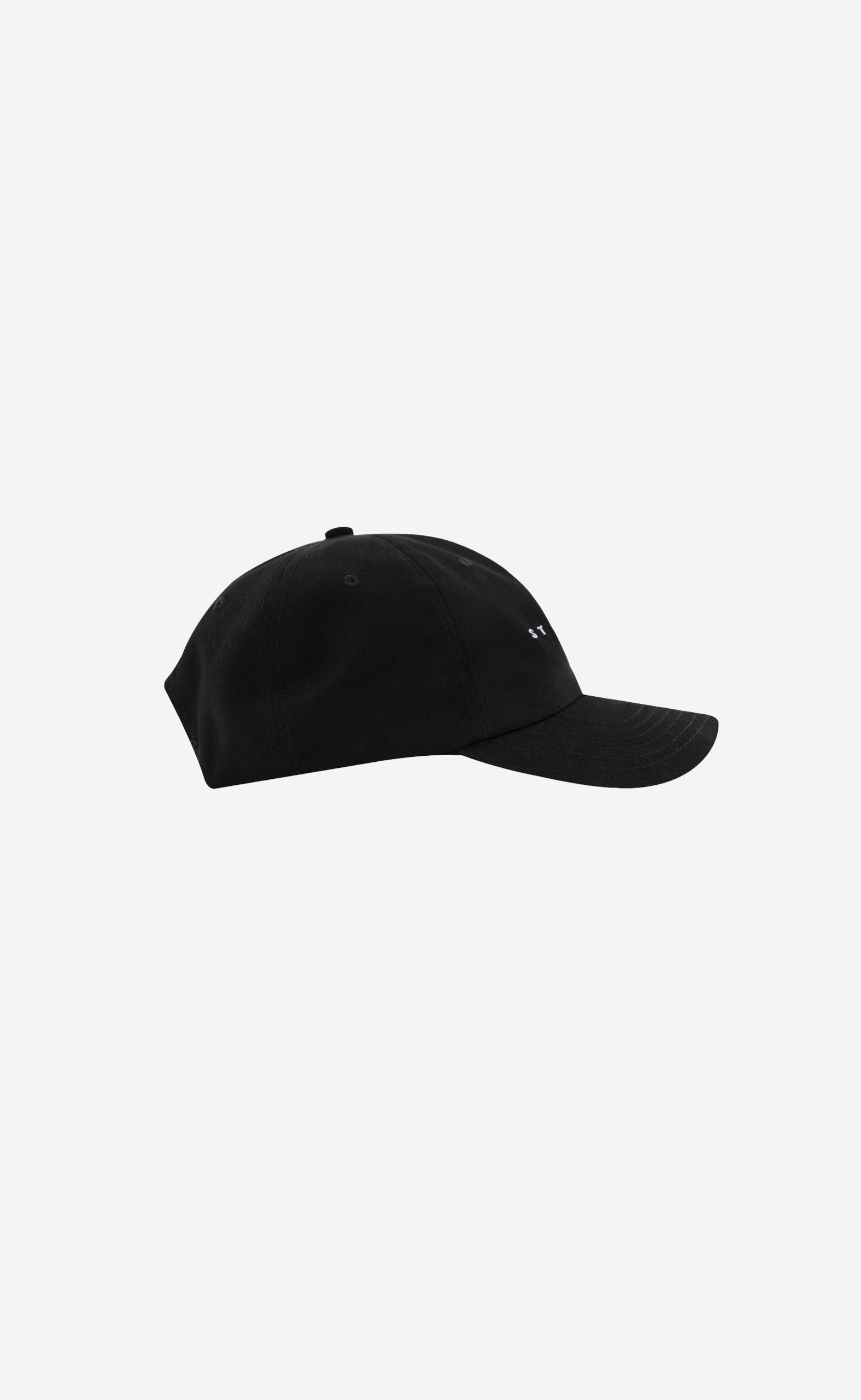 BLACK STRIKE LOGO SPORTS CAP