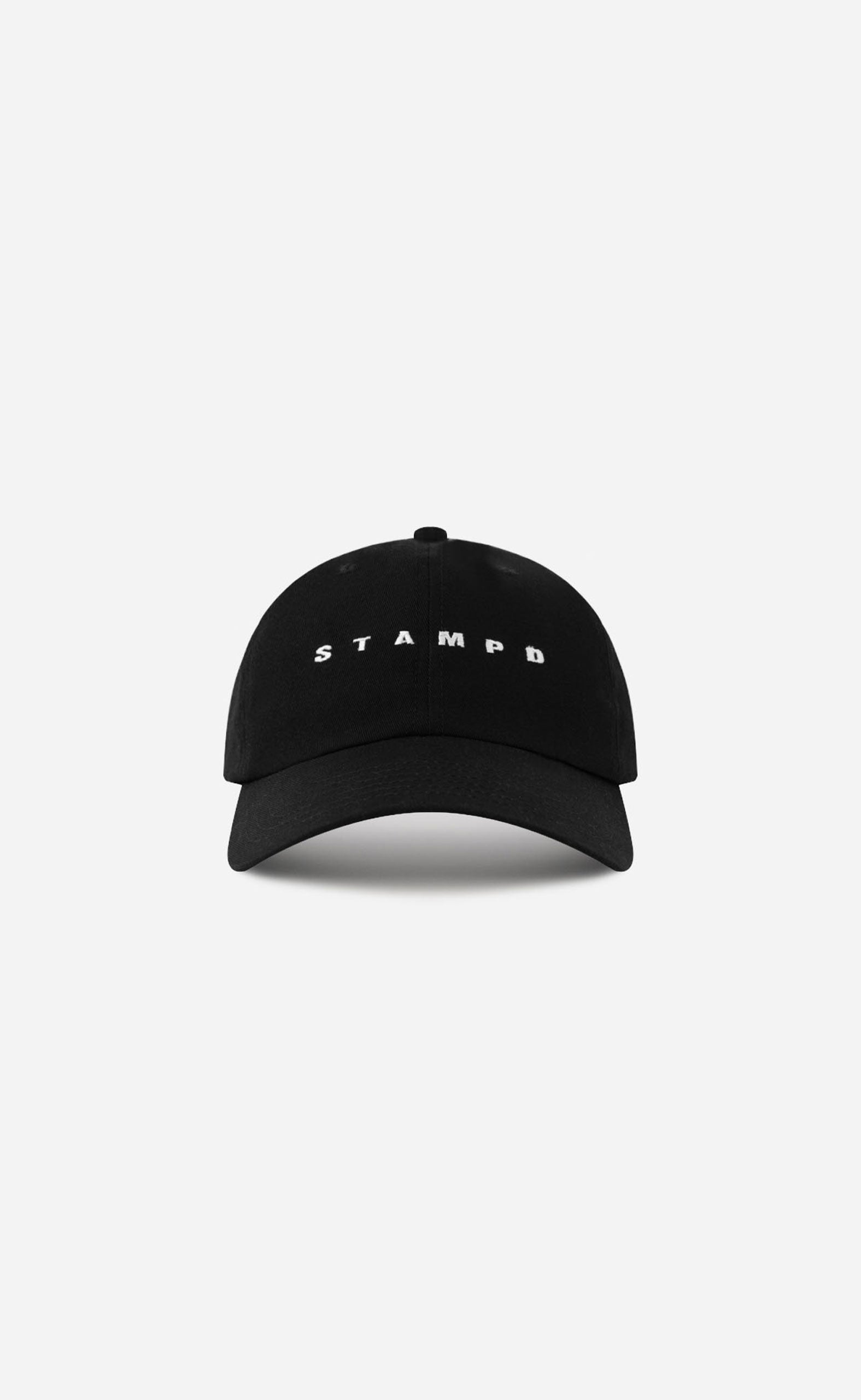 BLACK STRIKE LOGO SPORTS CAP