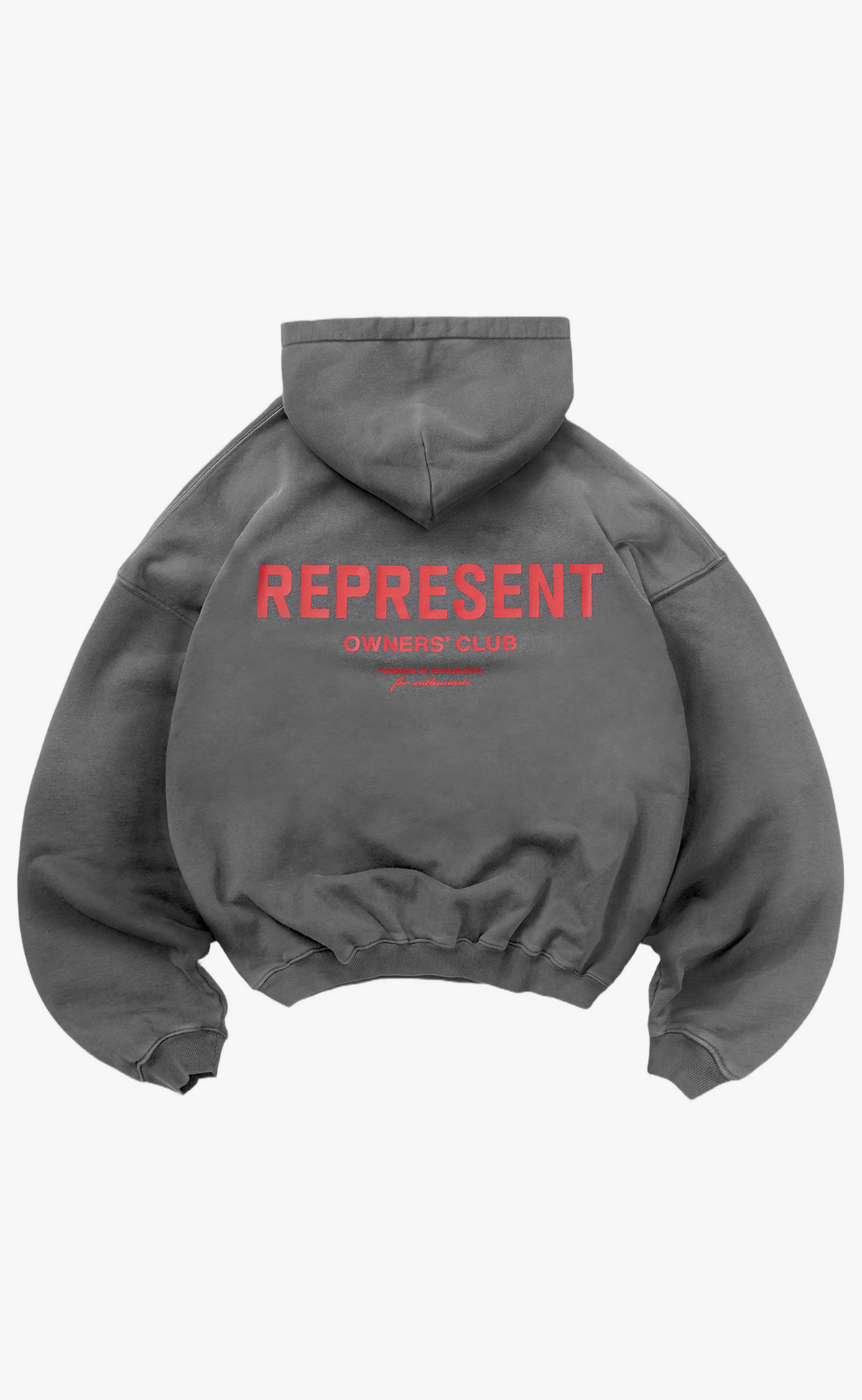 OWNERS CLUB WASHED BLACK HOODIE