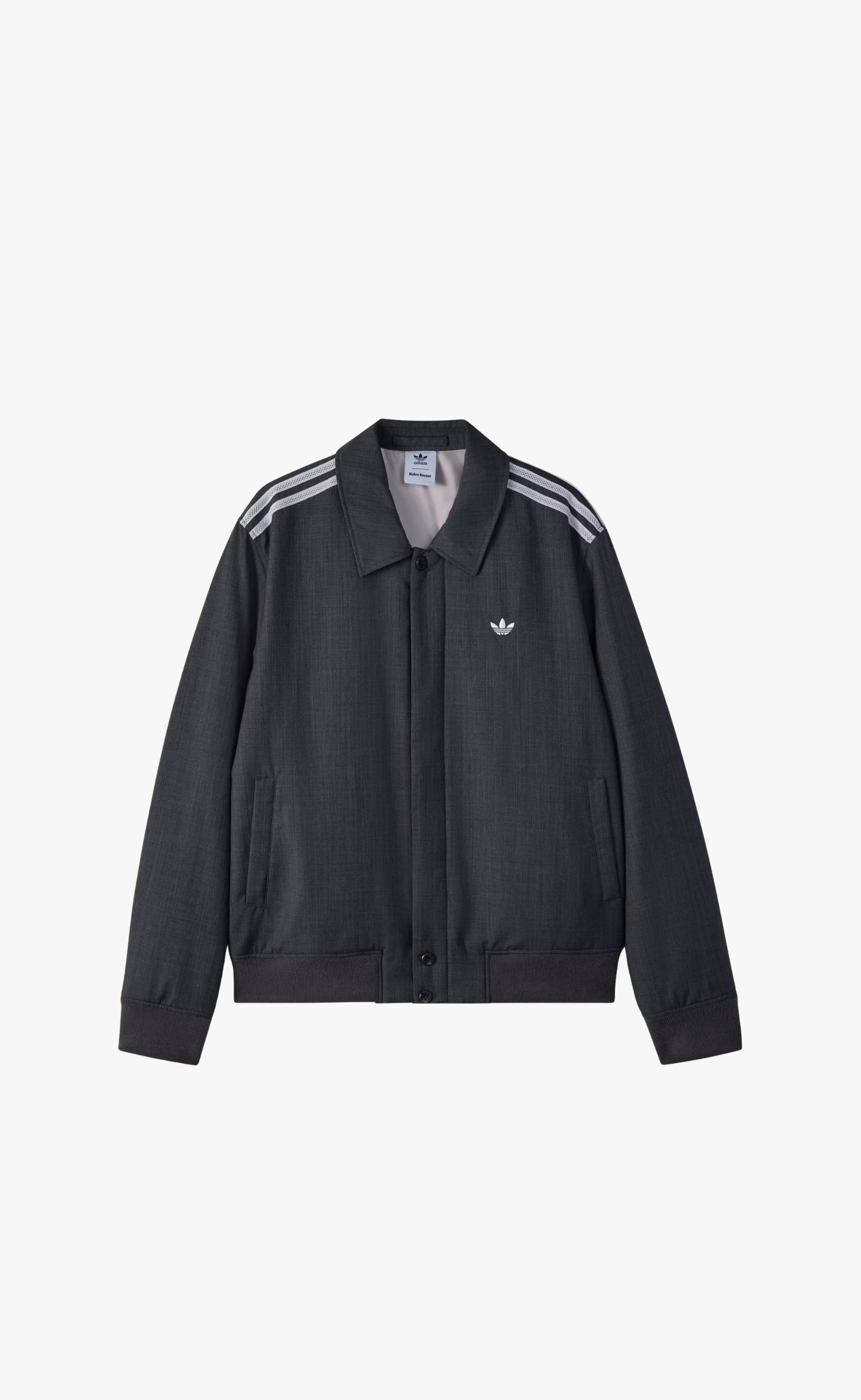 WB WOOL BLOUSON DARK GREY JACKET