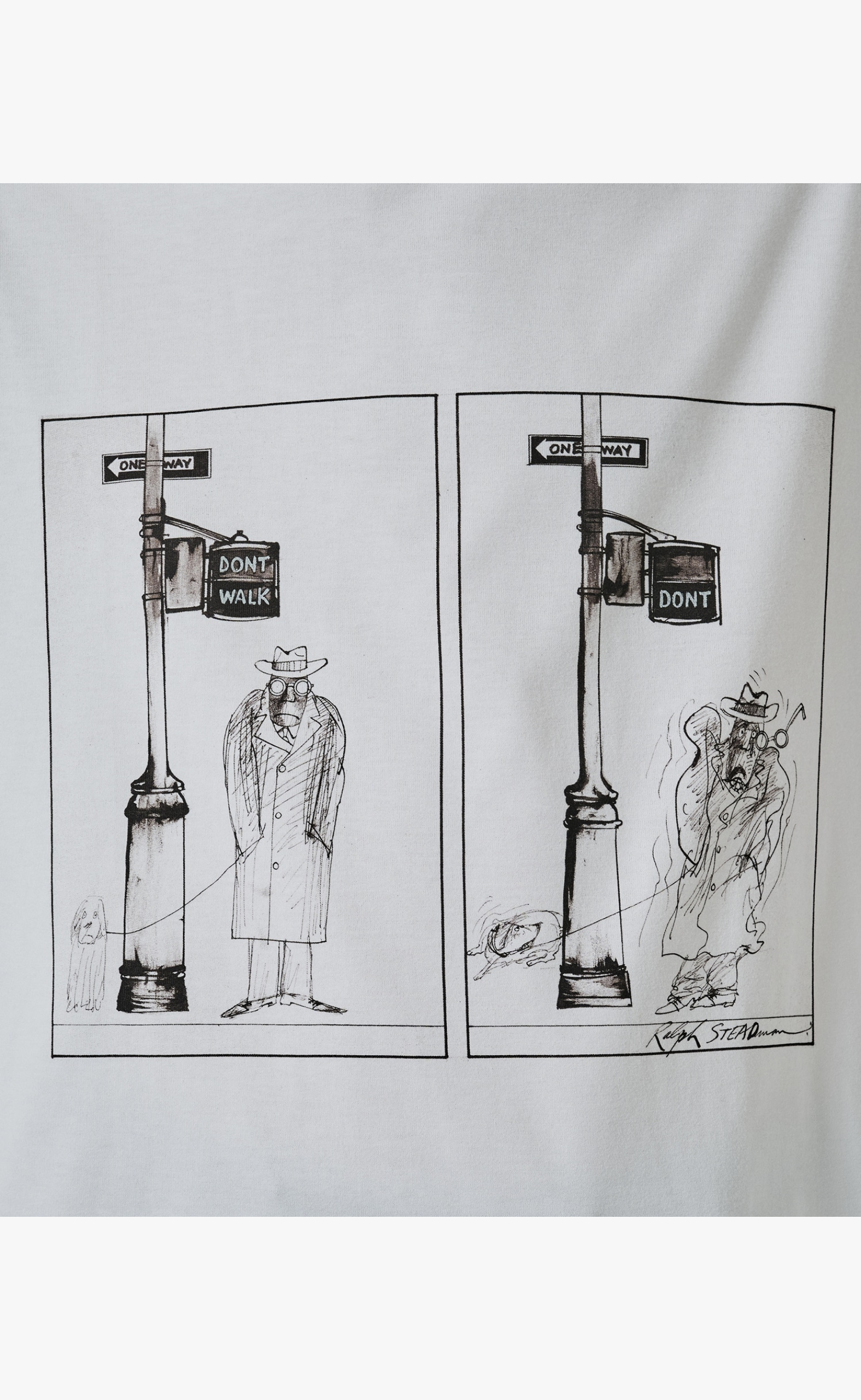 ARTWORK PRINT WHITE T-SHIRT