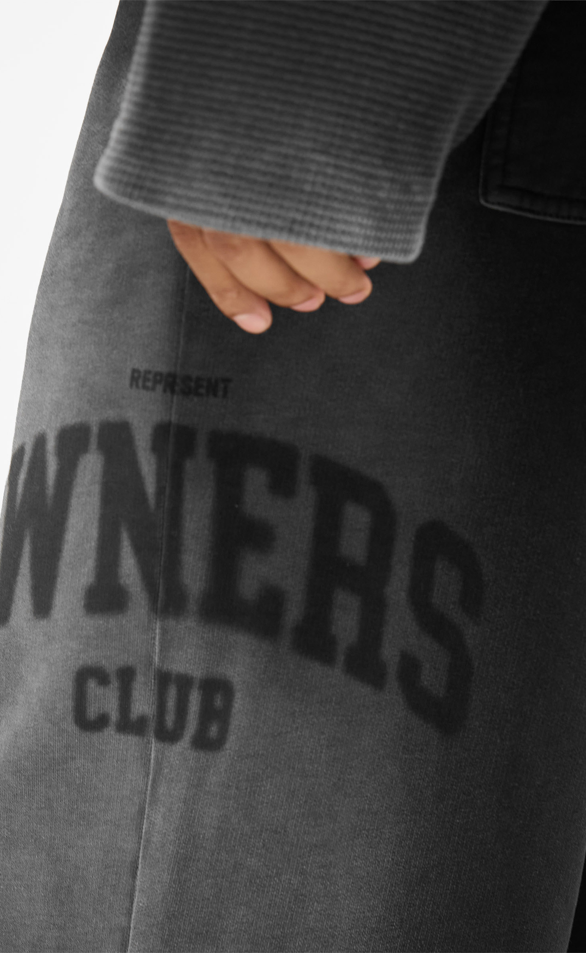 OWNERS VINTAGE BLACK SWEATPANTS