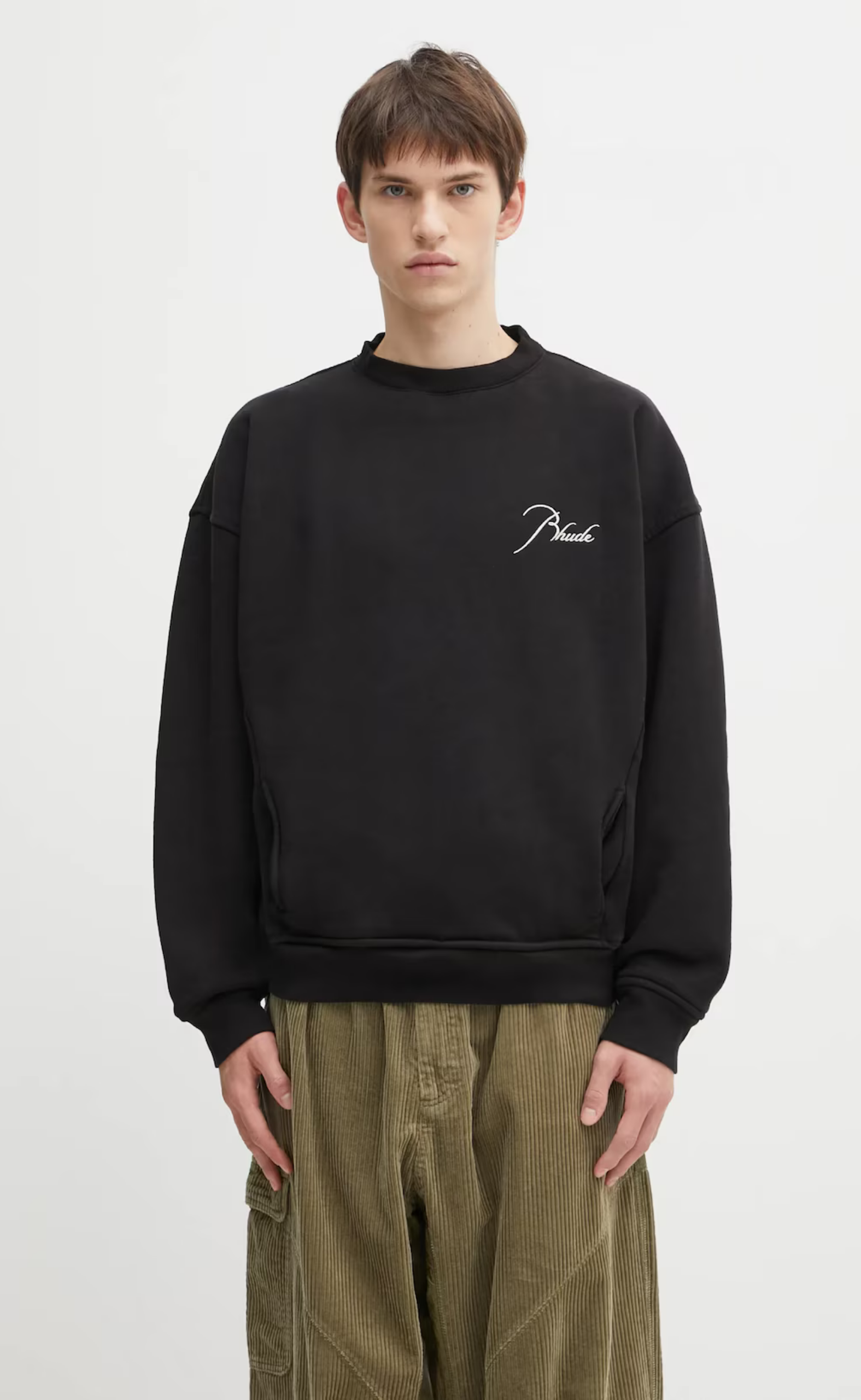 CLASSIQUE BLACK CREWNECK