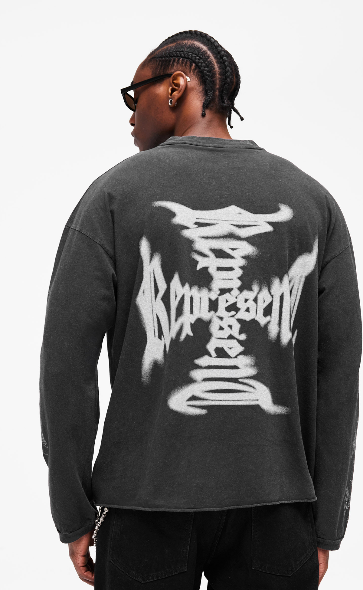 MH FADED BLACK LONGSLEEVE