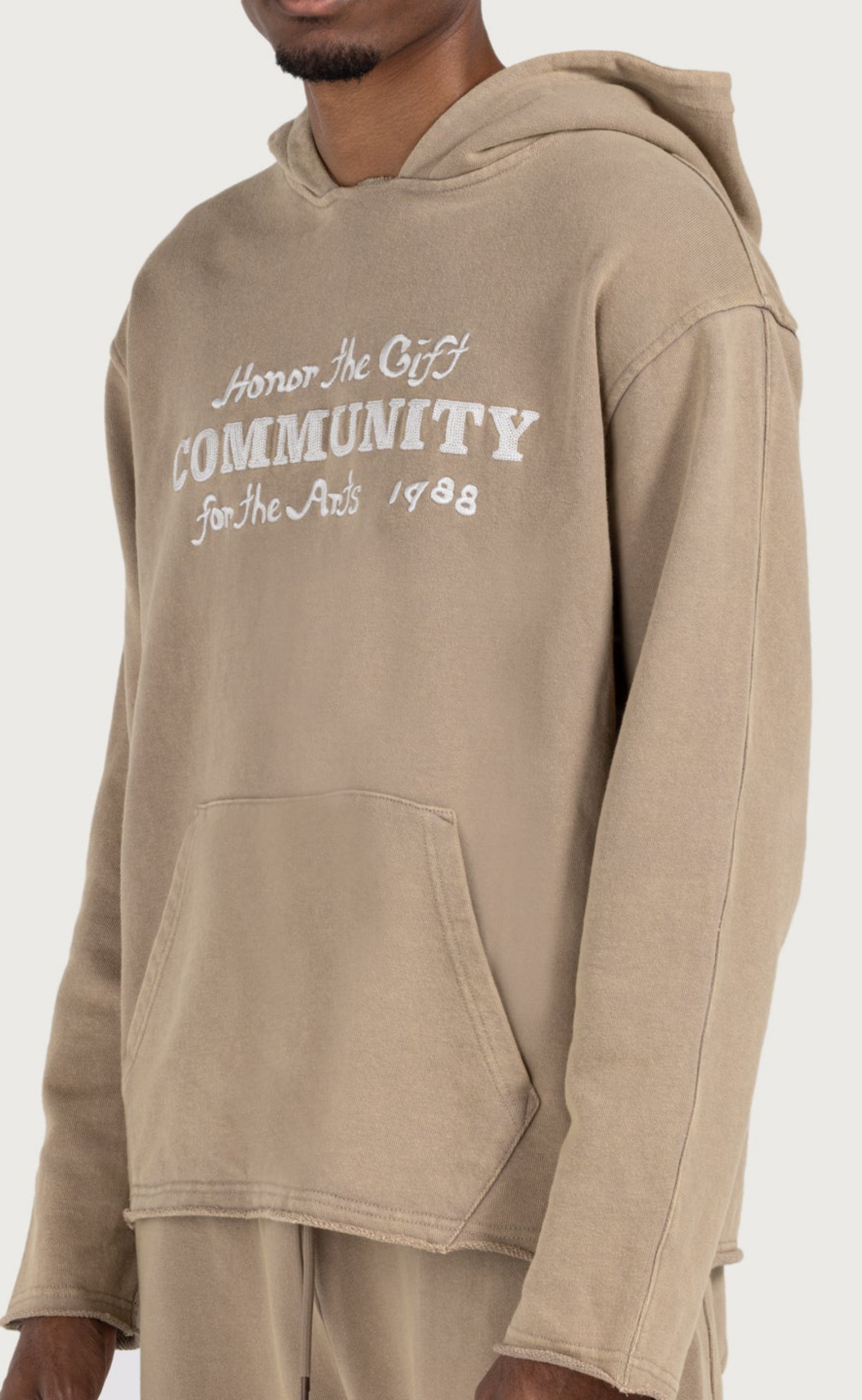VINTAGE PEBBLE HOODIE