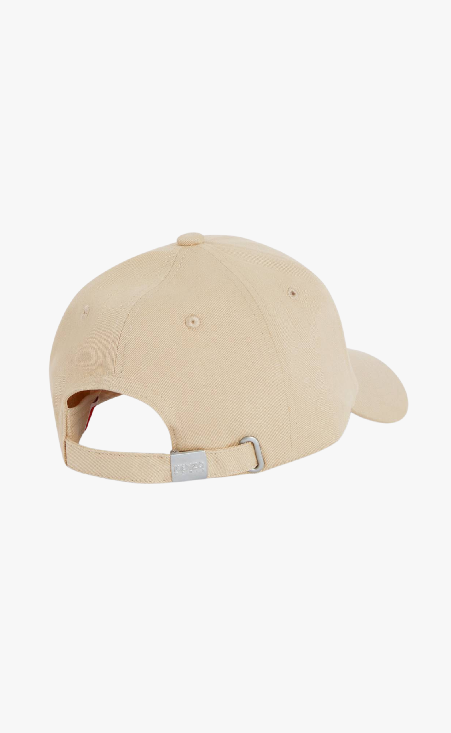 KENZO ELEPHANT LOGO' EMBROIDERED BEIGE HAT