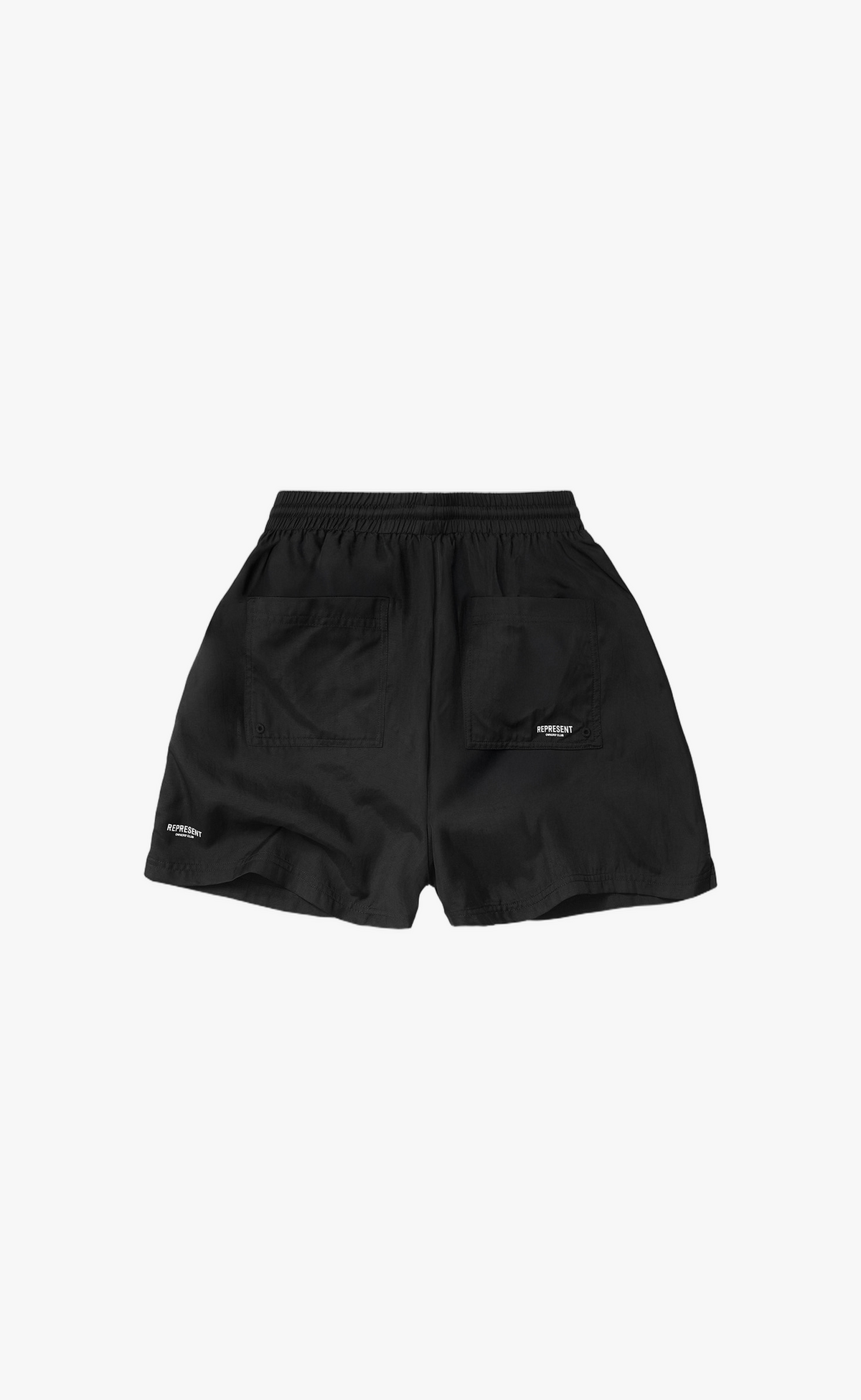 MICRO OWNERS CLUB SWIM JET BLACK SHORTS