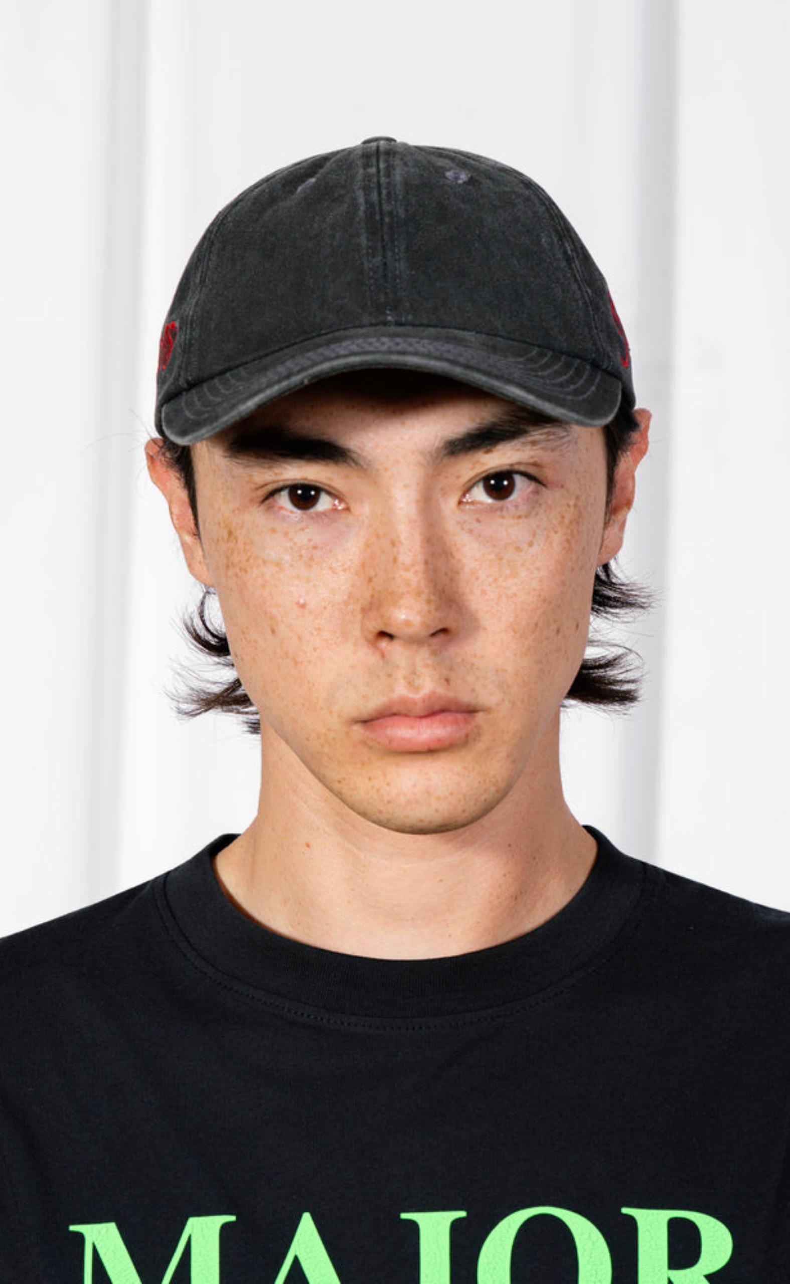 SCRAWL POLO BLACK HAT
