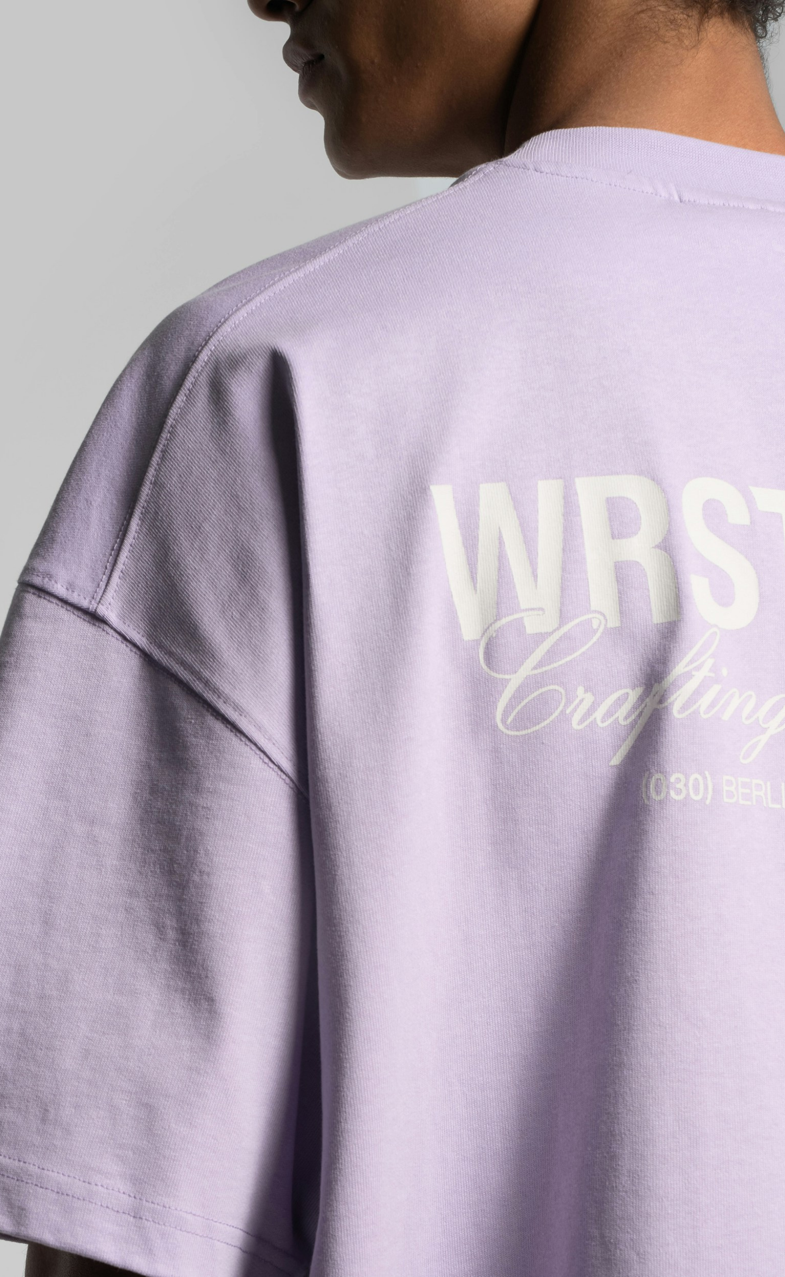 STUDIO V11 PASTEL LILAC T-SHIRT