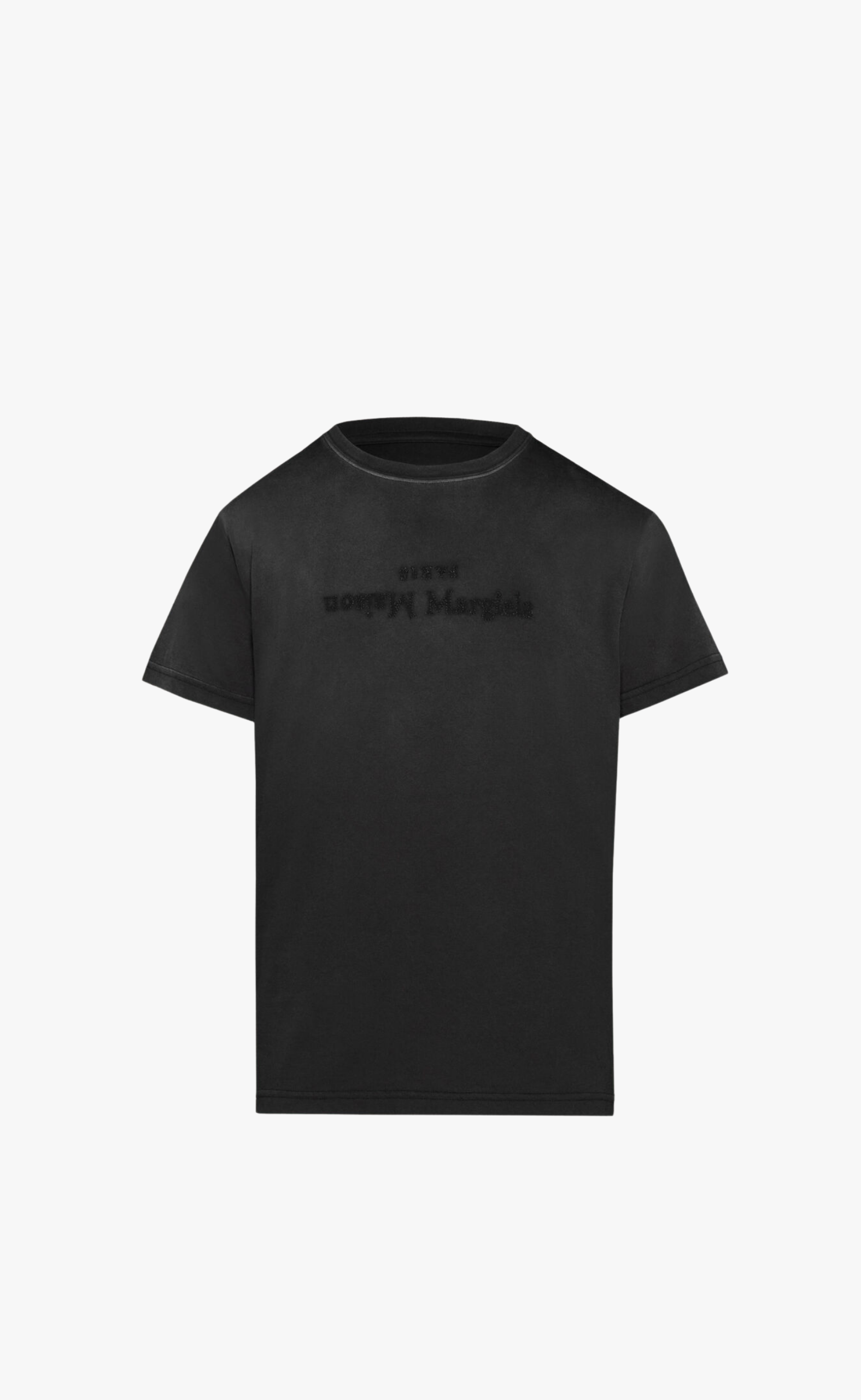 REVERSE LOGO BLACK T-SHIRT