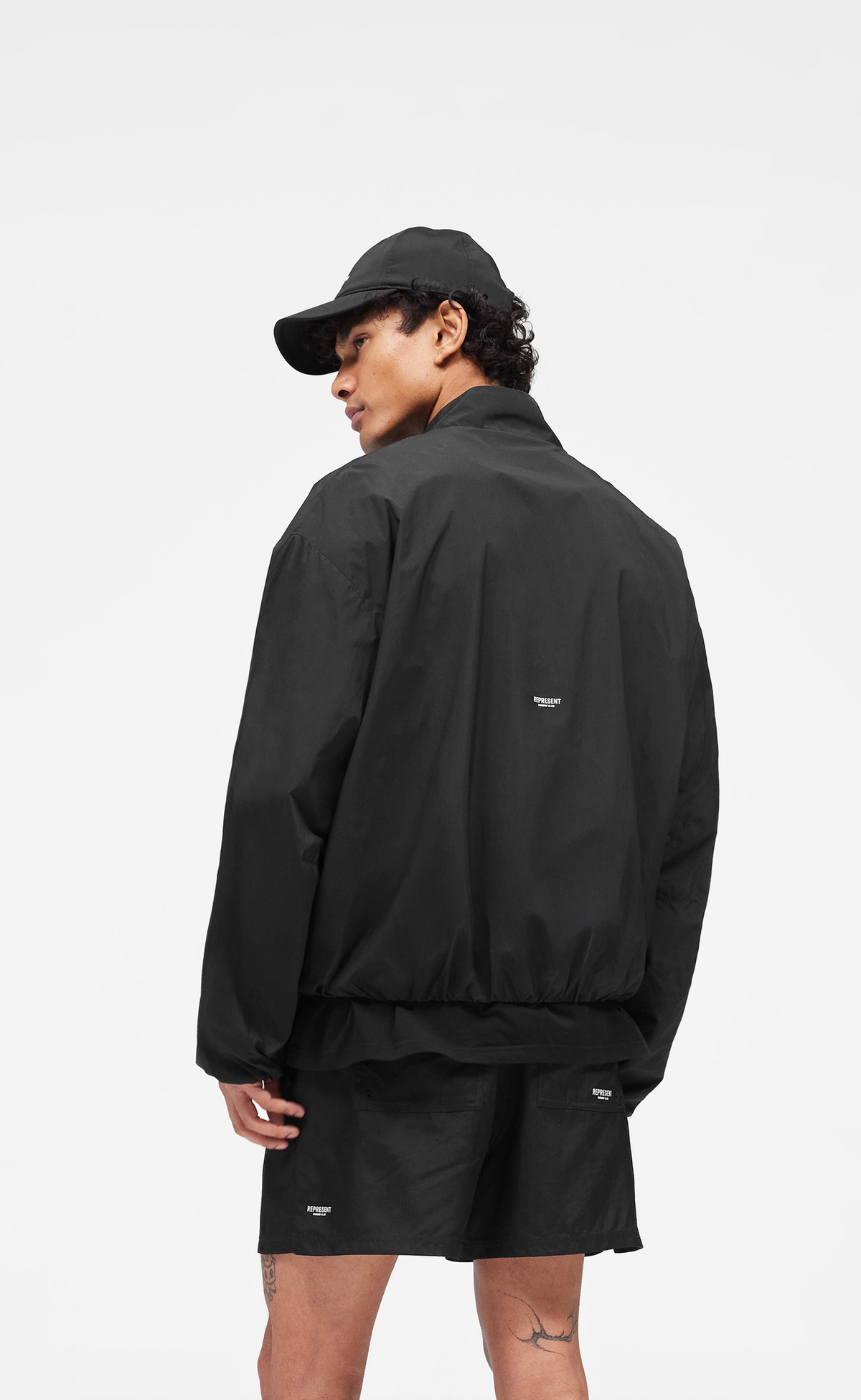 MICRO OWNERS CLUB BOMBER BLACK JACKET