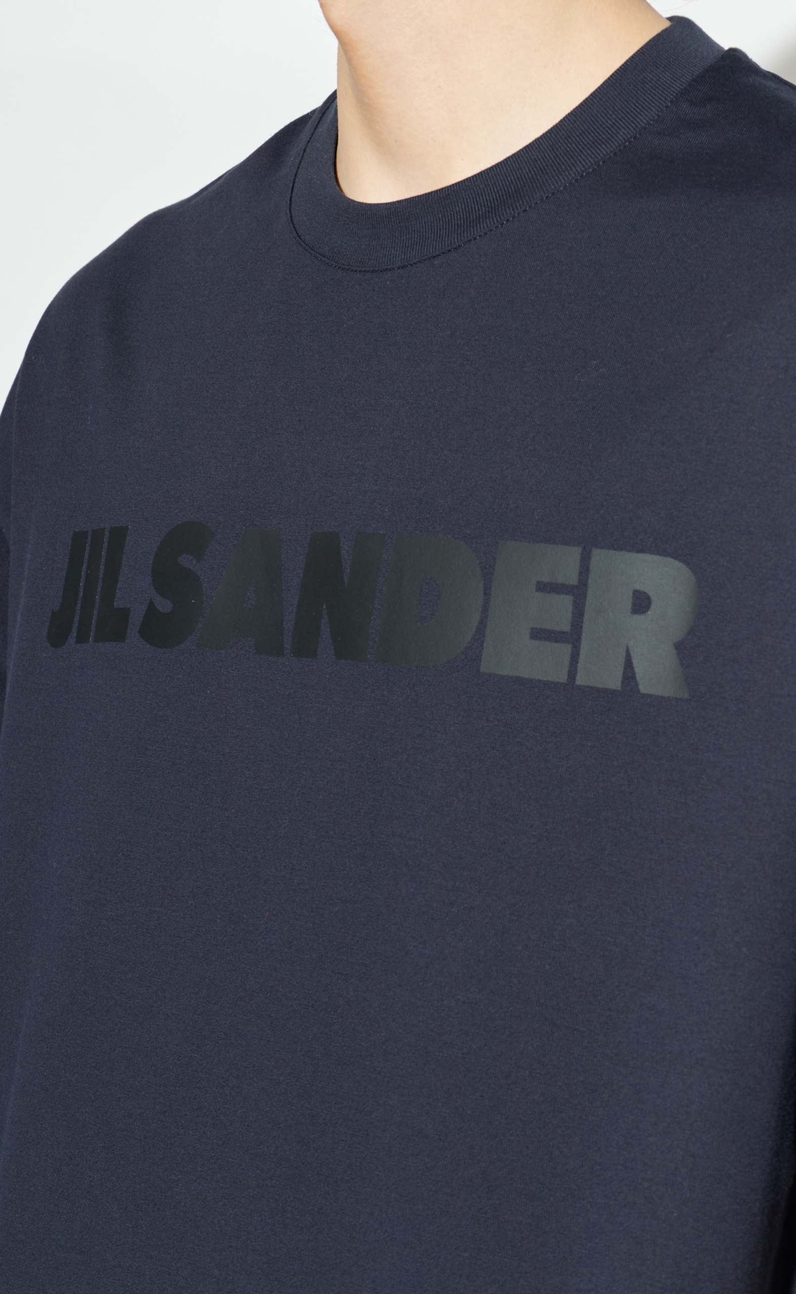 TONAL LOGO BOXY MIDNIGHT T-SHIRT