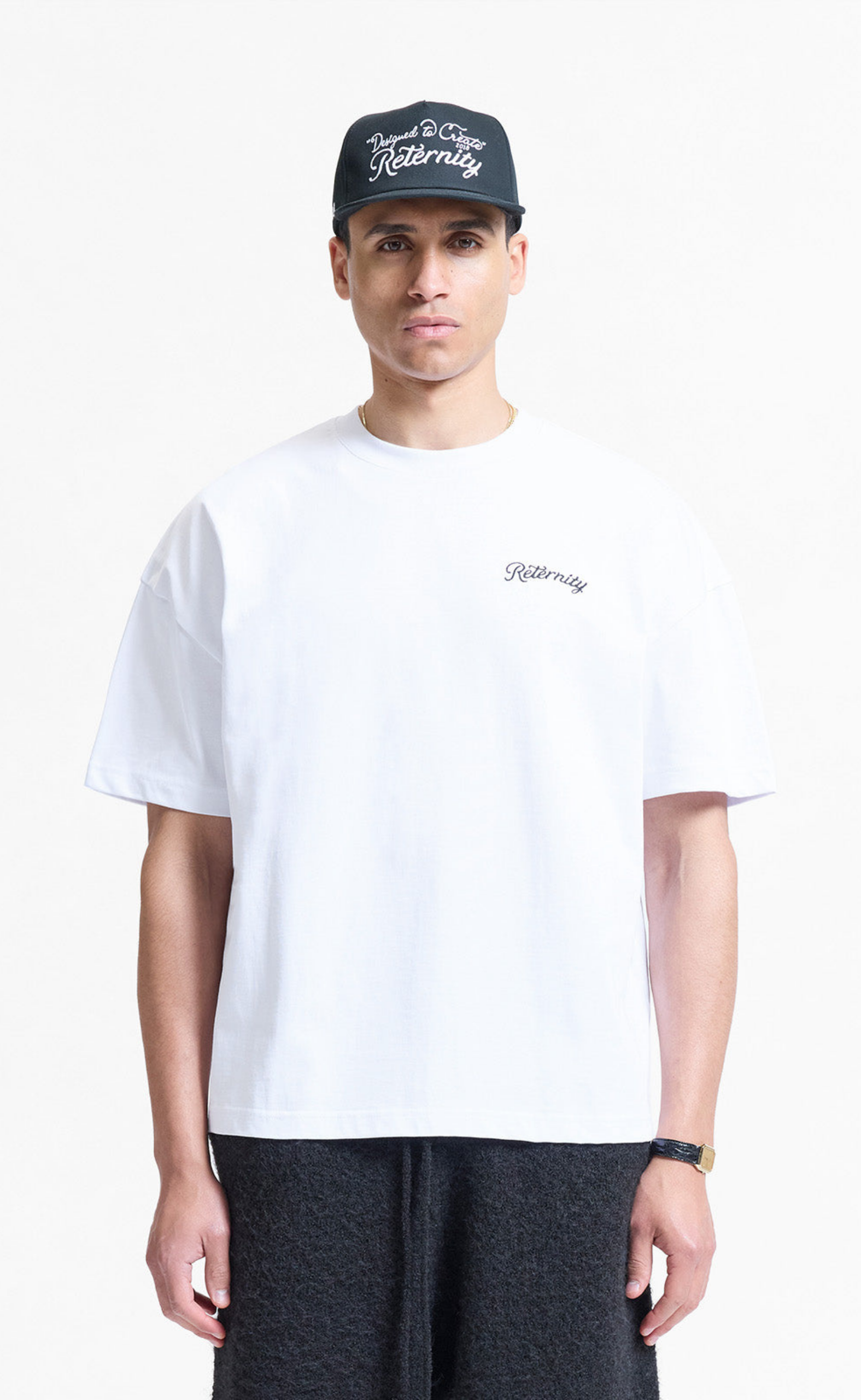 DESIGNED TO CREATE WHITE T-SHIRT