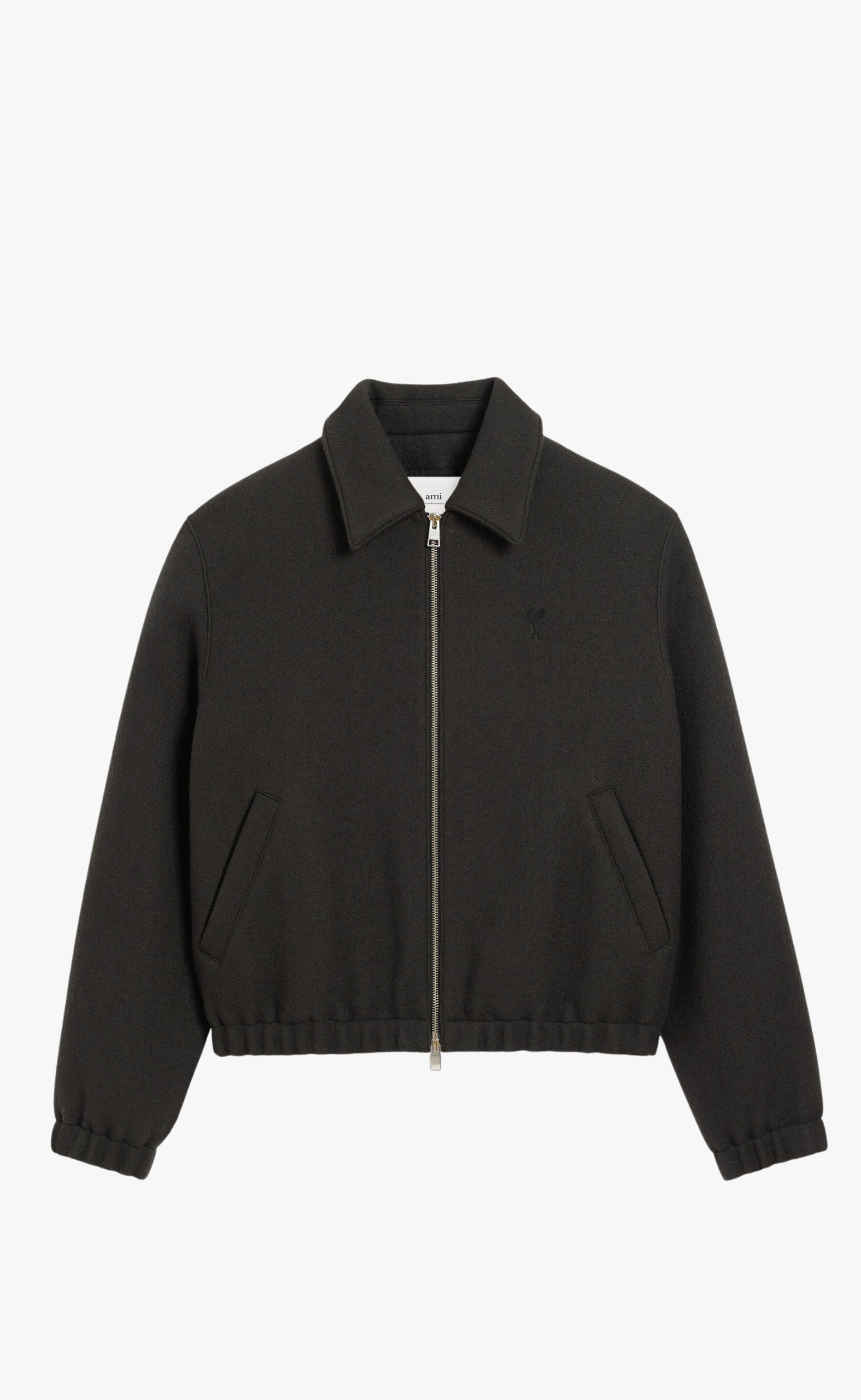 ADC GABARDINE ZIPPED ANTHRACITE JACKET