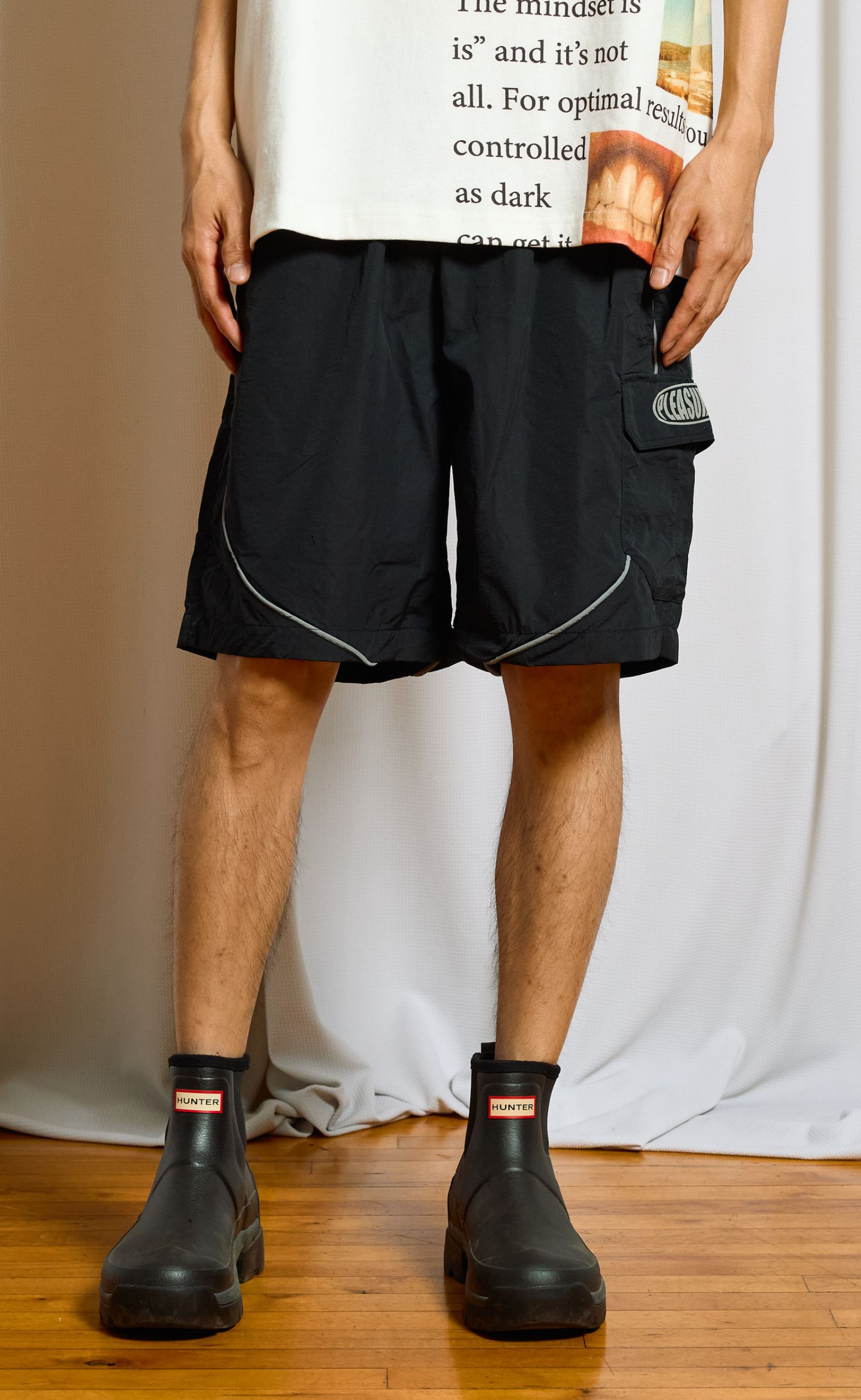 PROTECTION ACTIVE BLACK SHORTS