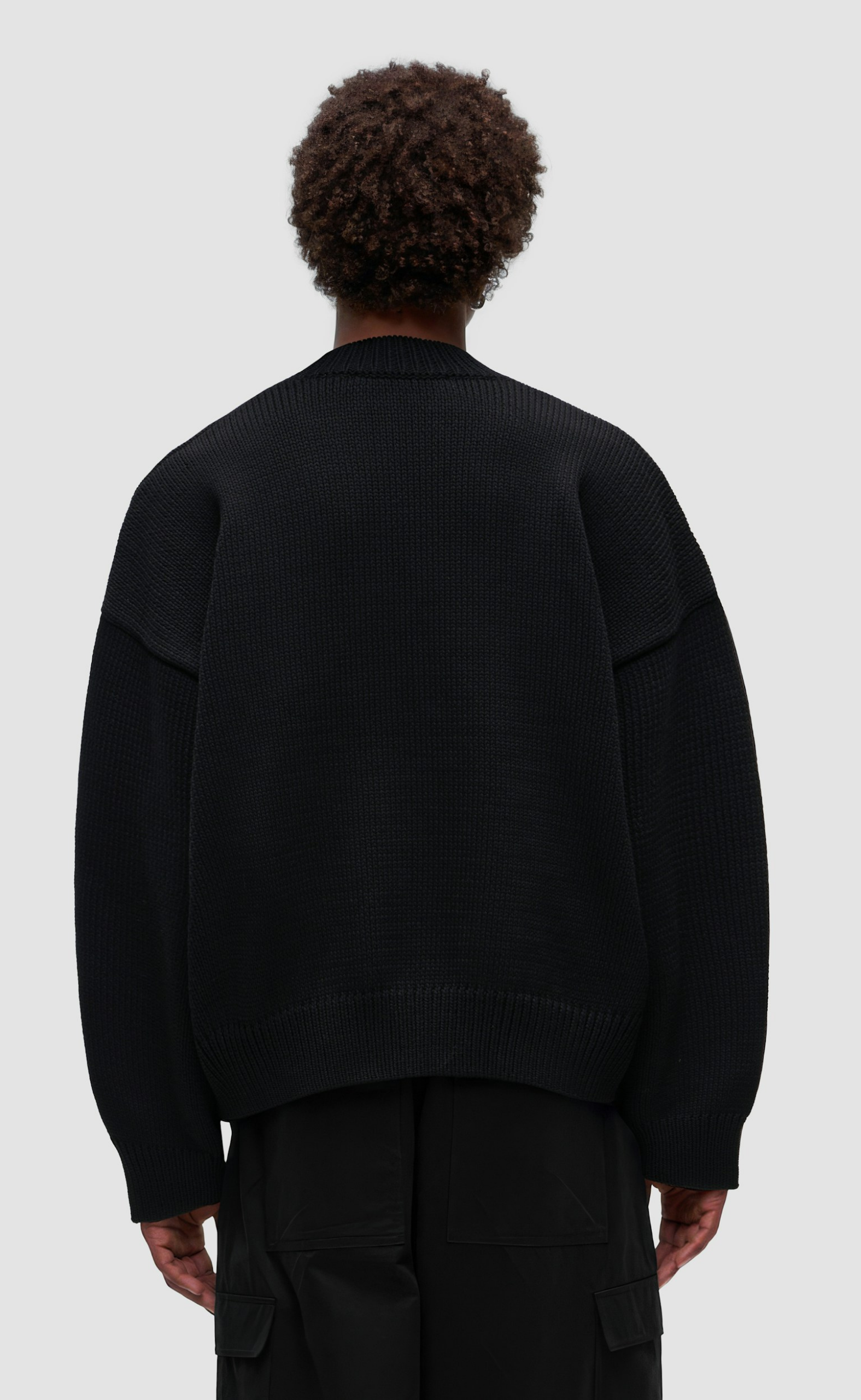 LUNA V2 BLACK OYSTER SWEATER