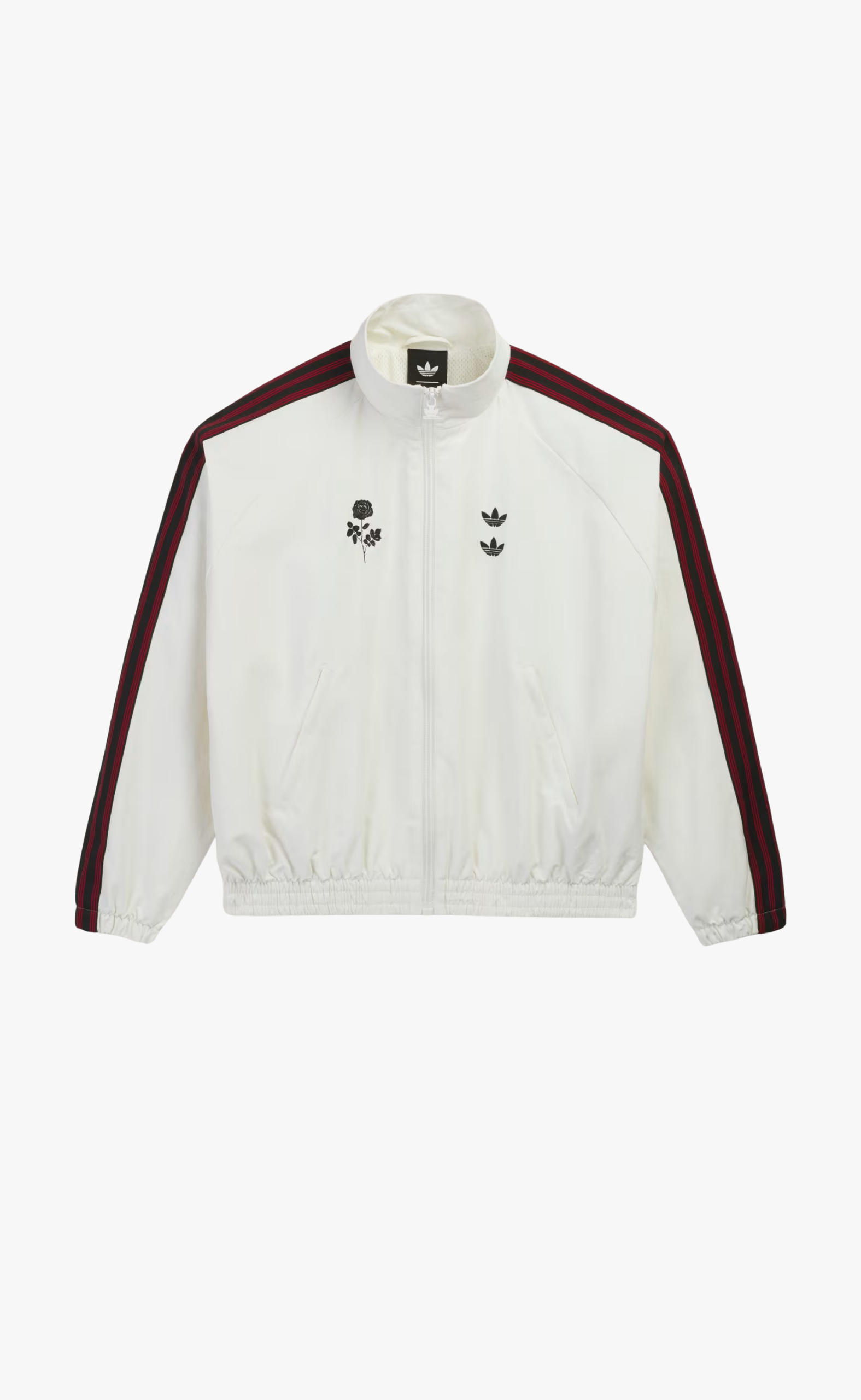 WC WOVEN WHITE TRACK JACKET