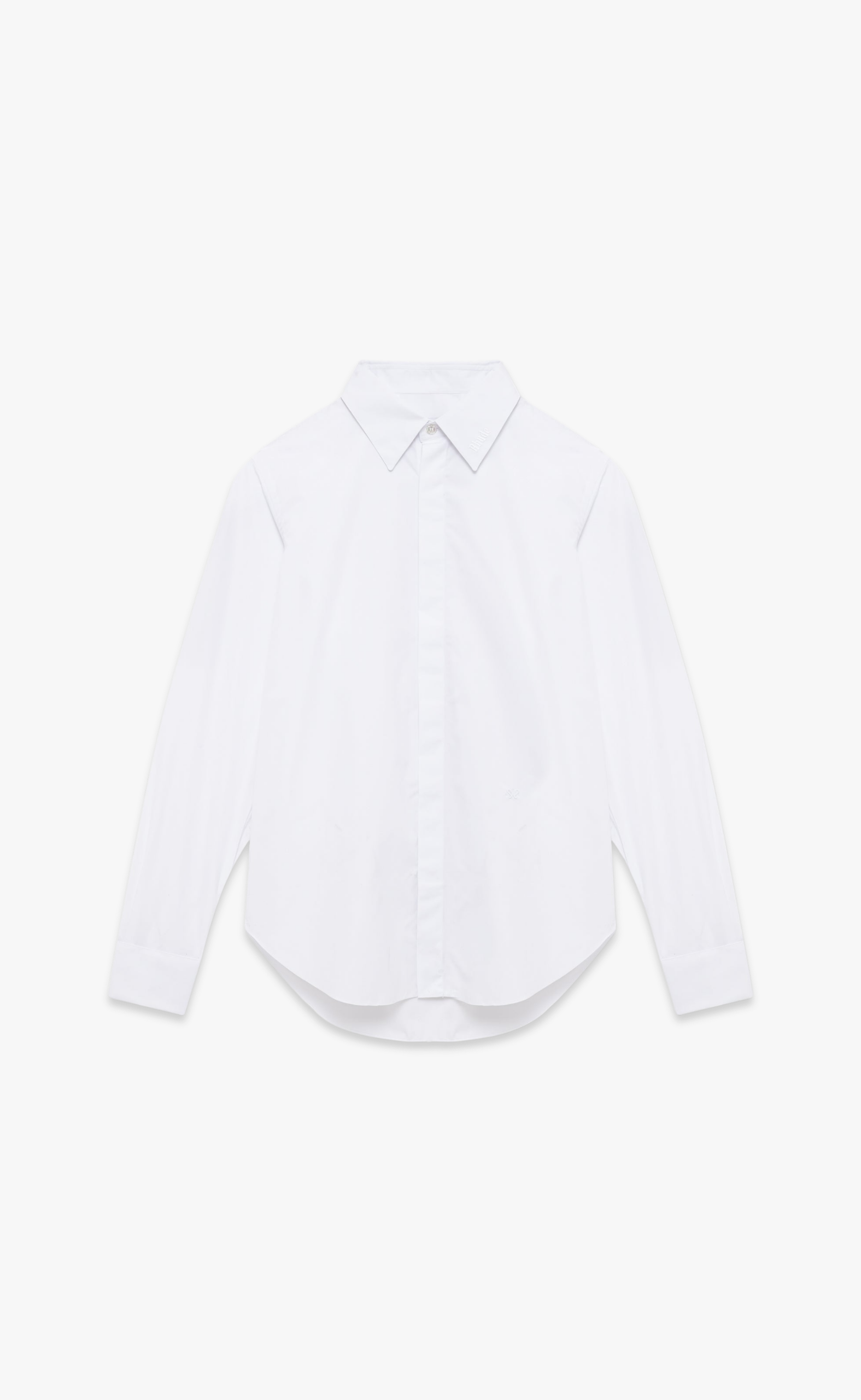 PAPILLON POPLIN WHITE SHIRT