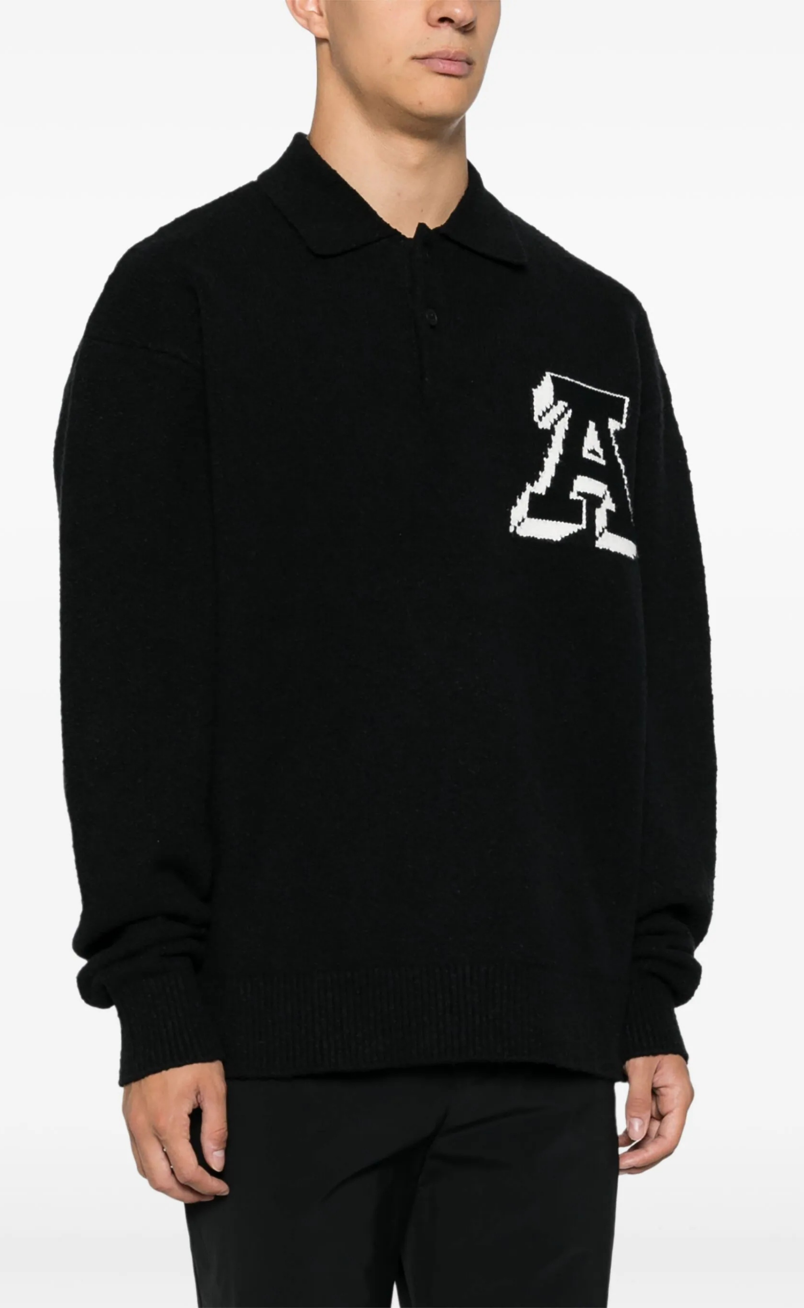 TEAM POLO BLACK SWEATER