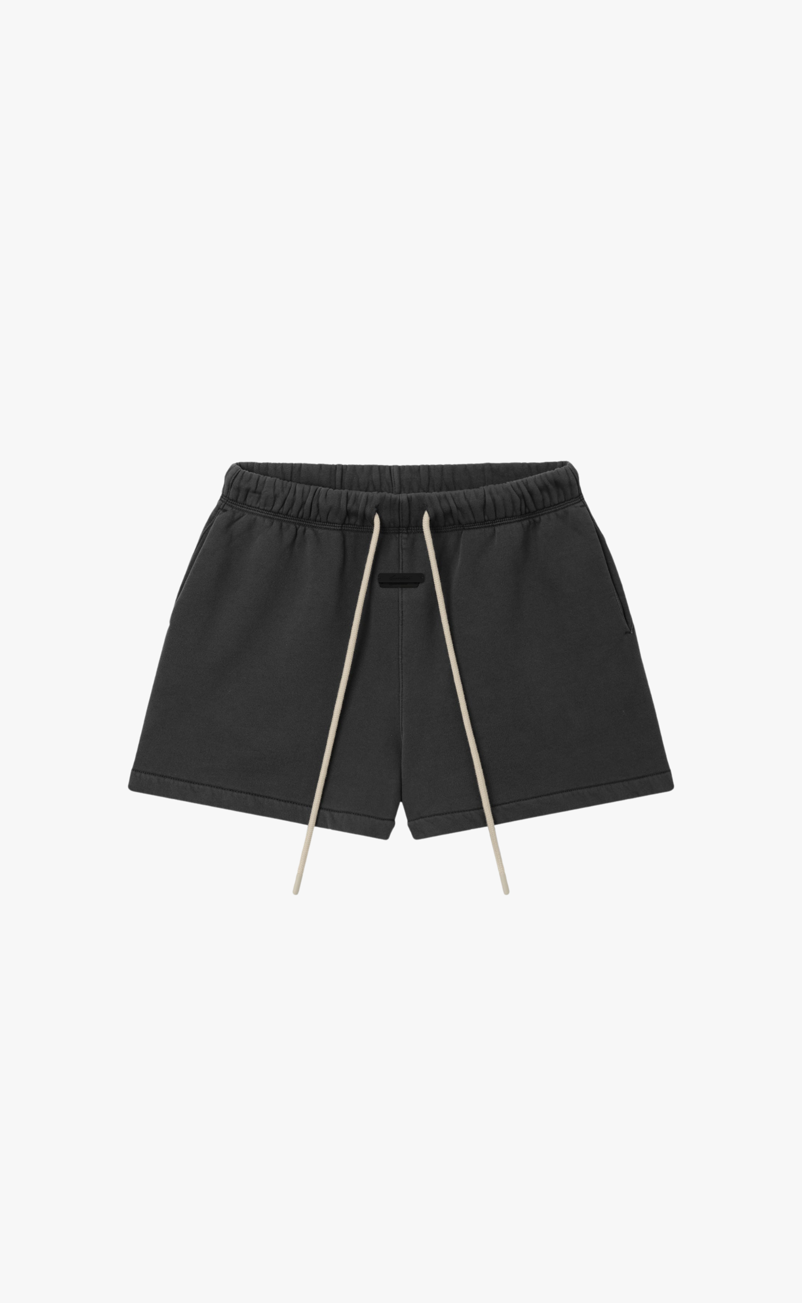 CLASSIC FIT WASHED IRON GREY SHORTS