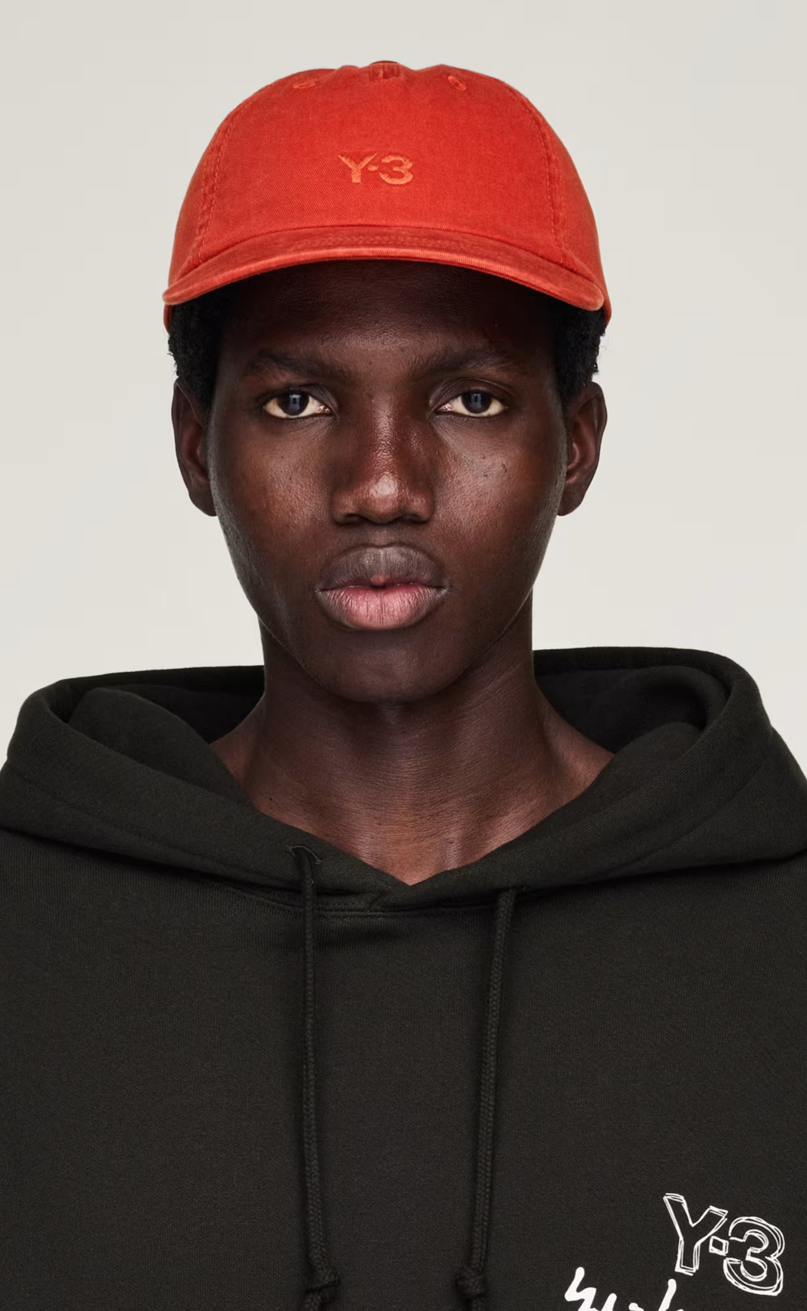 Y-3 DAD ORANGE HAT