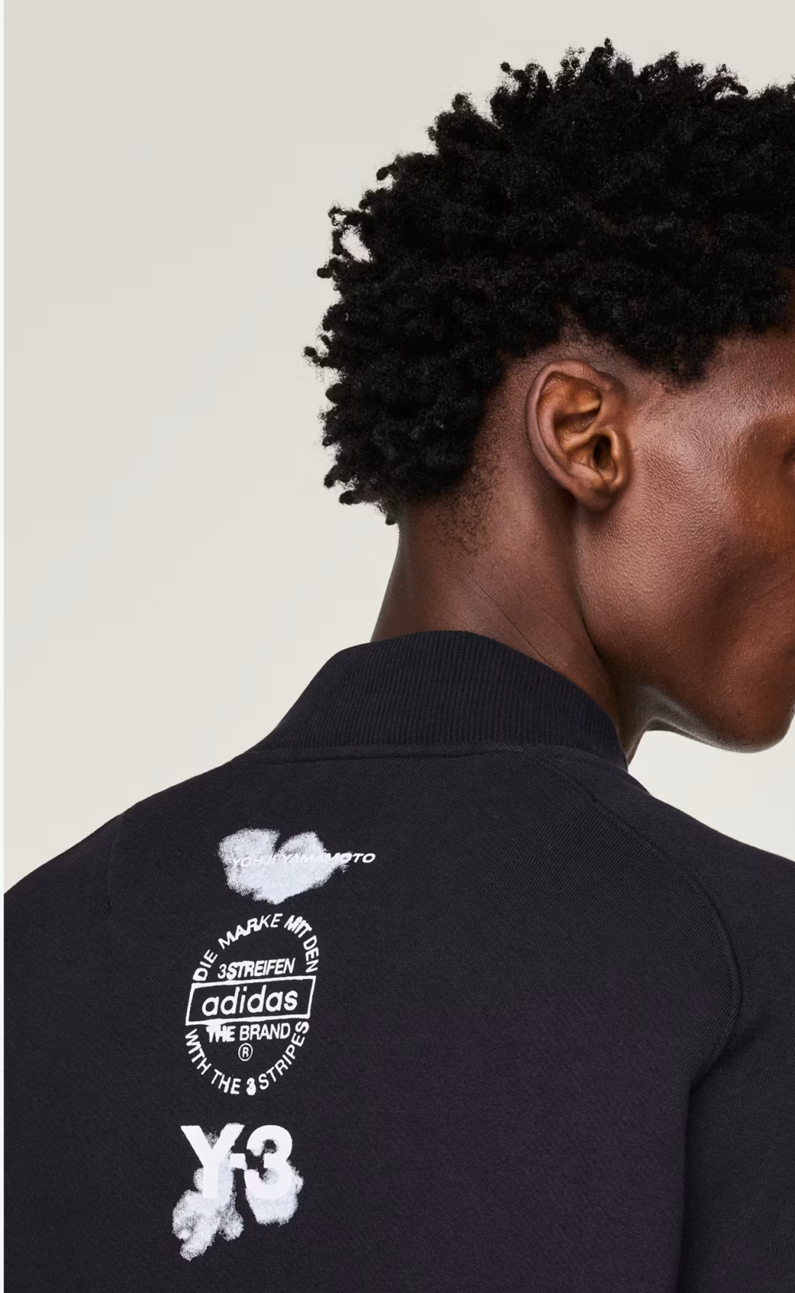 M TRACK TOP BLACK JACKET