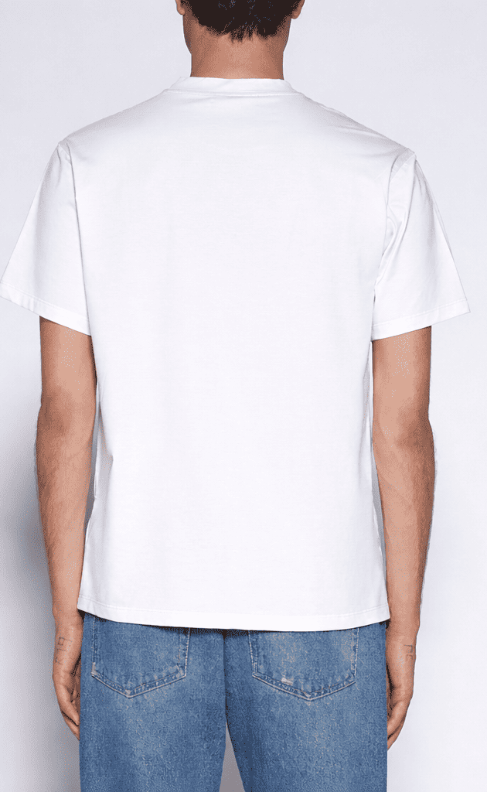 REGULAR COTTON WHITE T-SHIRT