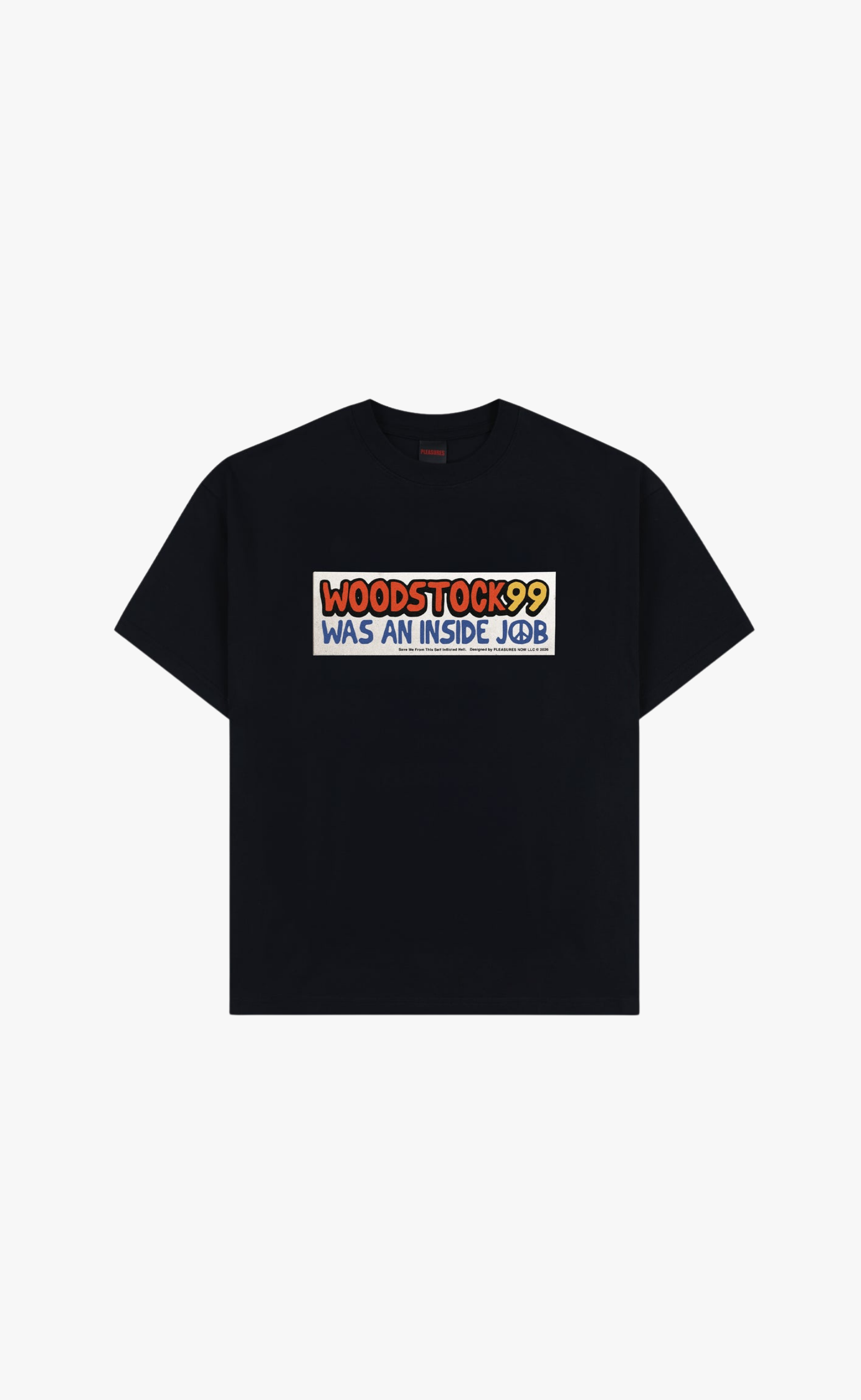 INSIDE JOB BLACK T-SHIRT