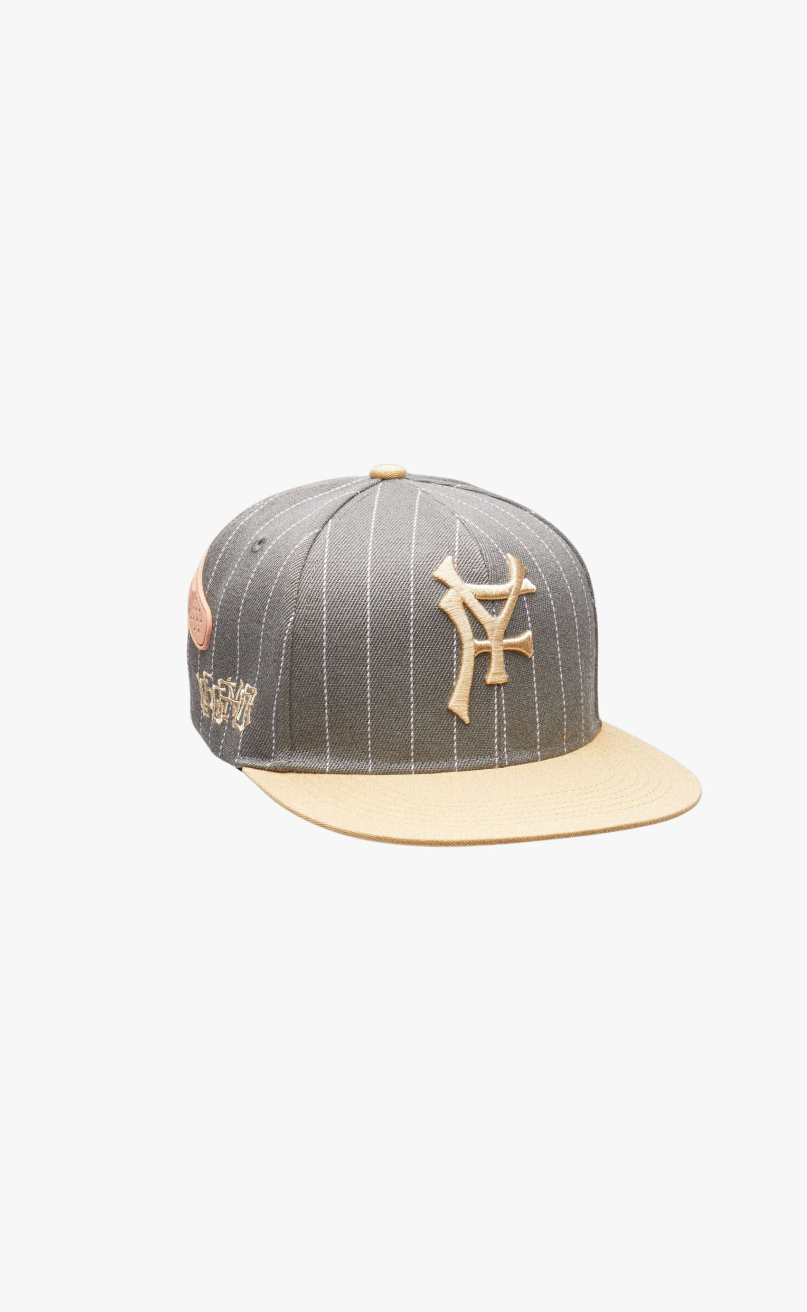 PINSTRIPE BASEBALL GREY HAT
