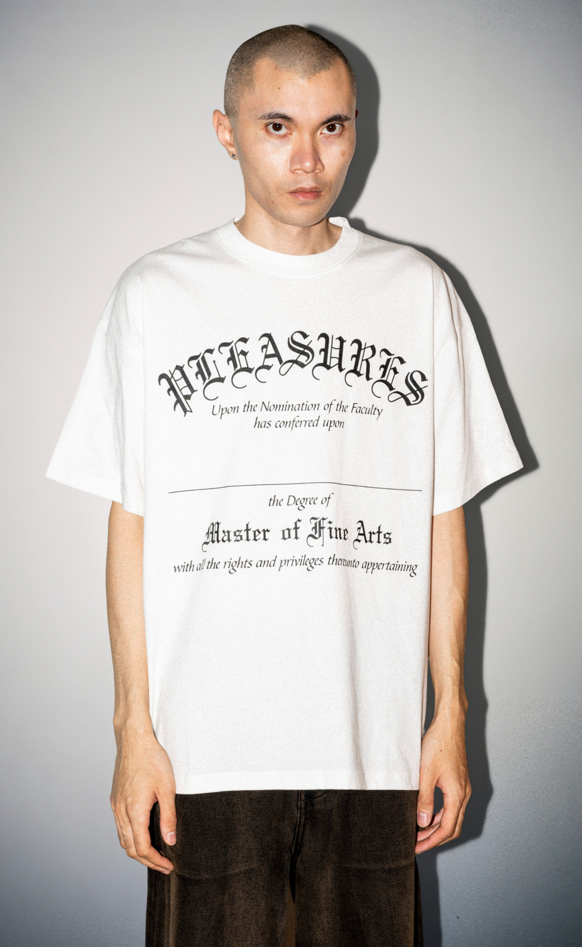 DEGREE WHITE T-SHIRT