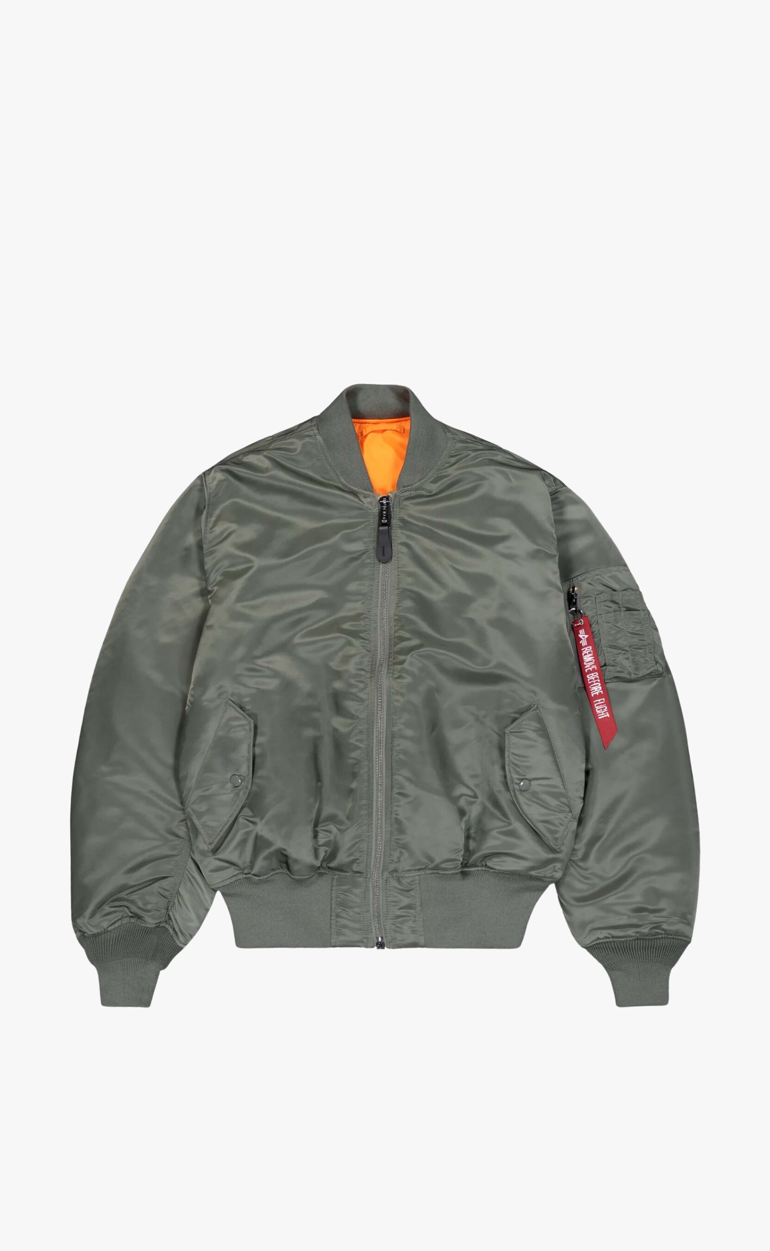 MA-1 BOMBER VINTAGE GREEN JACKET