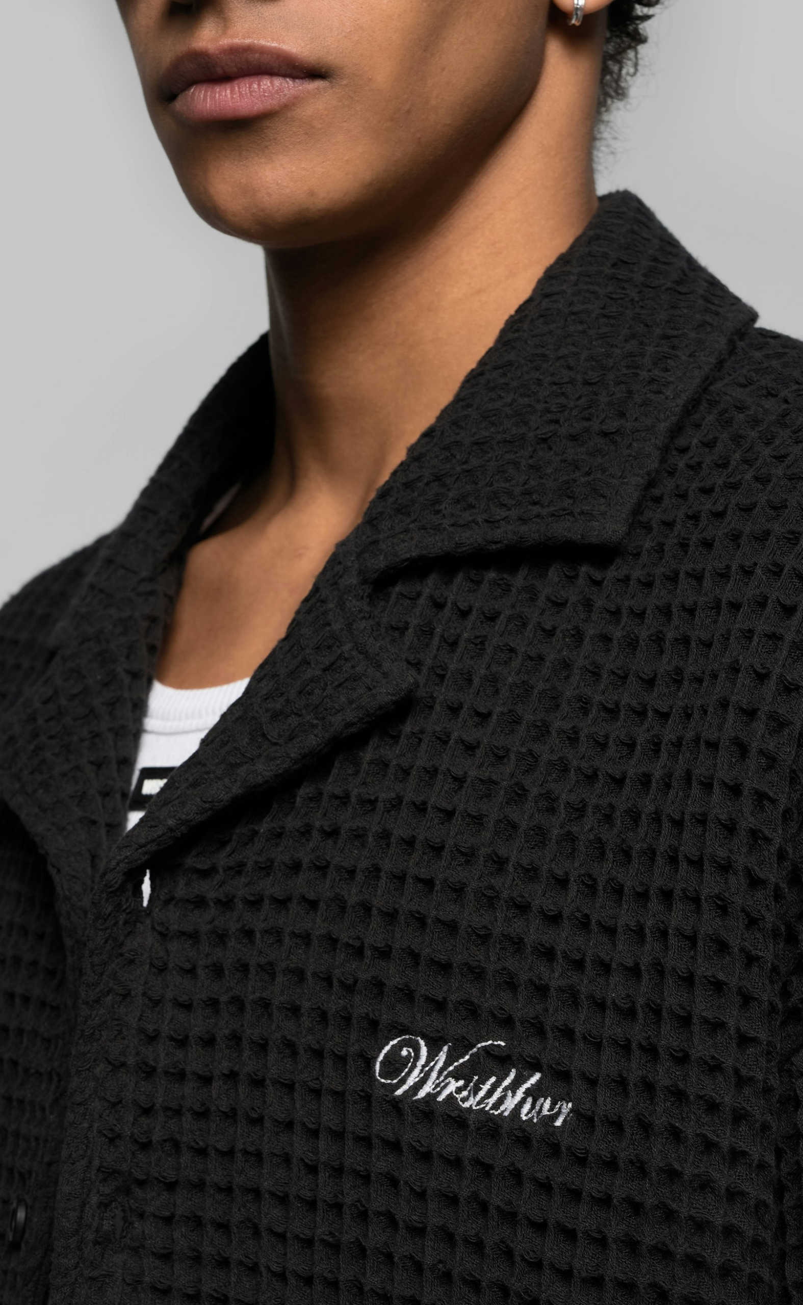 WAFA RESORT JET BLACK SHIRT