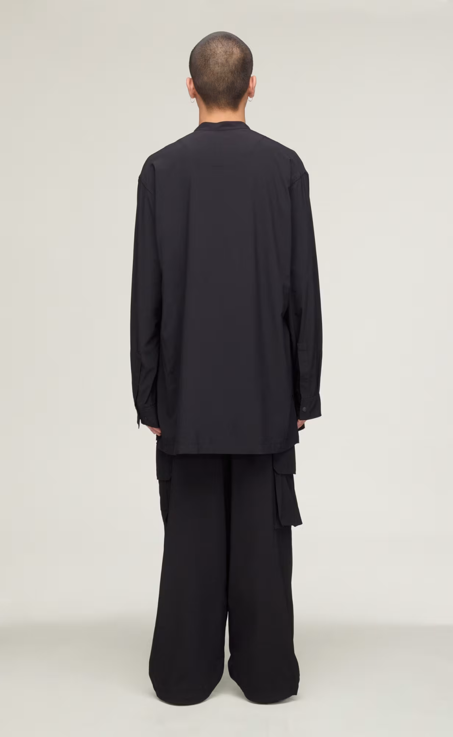Y-3 UT STRGHT BLACK PANTS