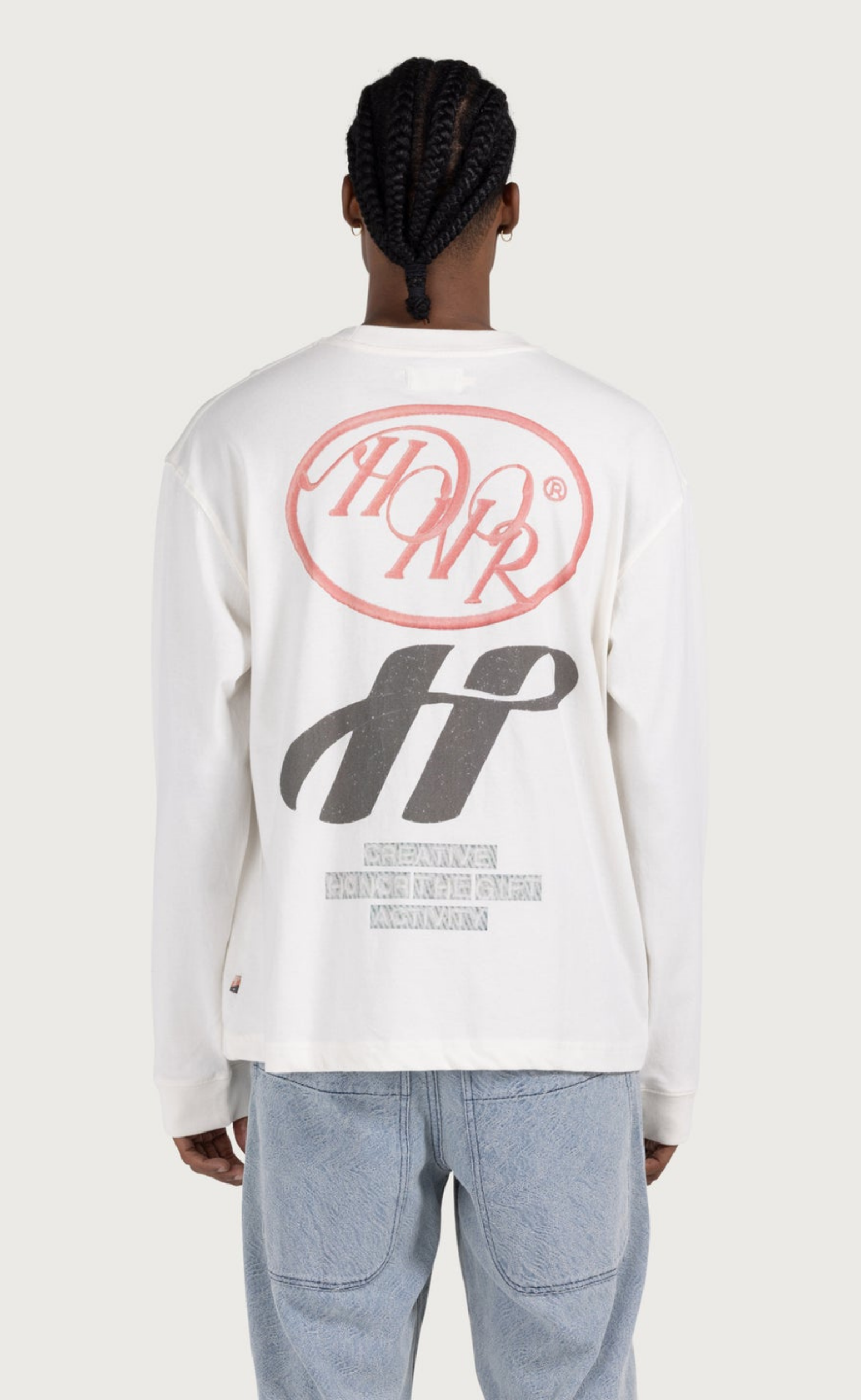 POP ART WHITE LONGSLEEVE
