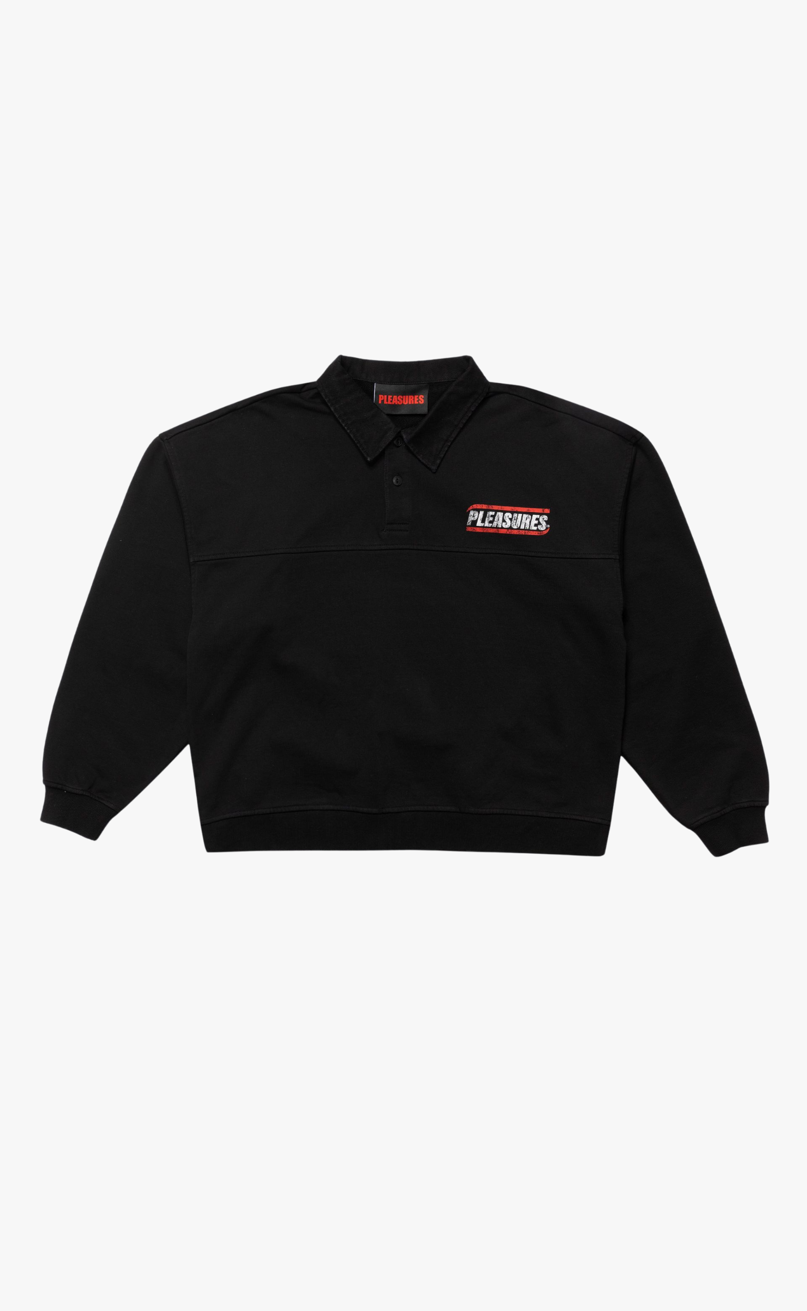 GENTLE POLO BLACK LONGSLEEVE