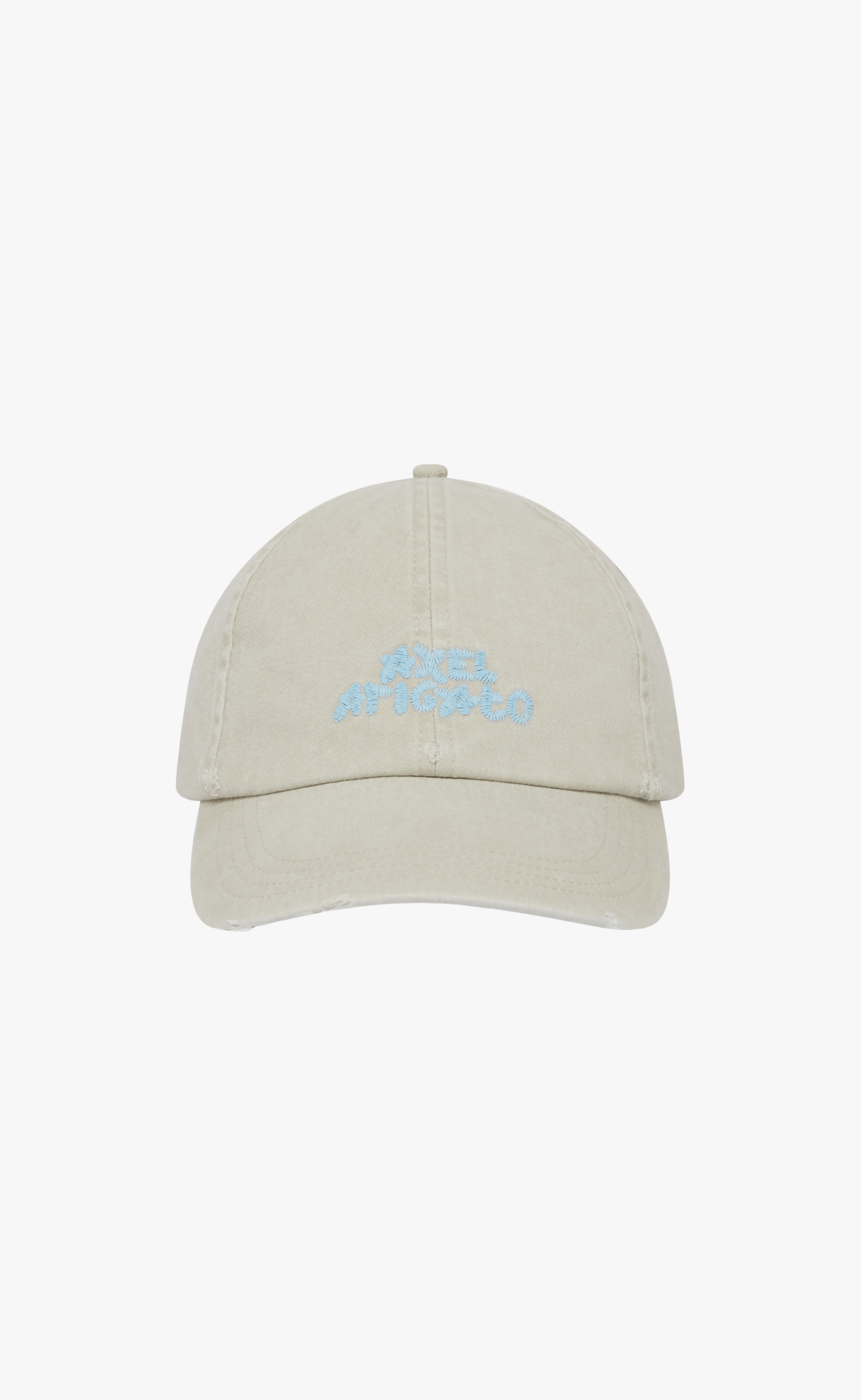 FLORAL WASHED BEIGE HAT