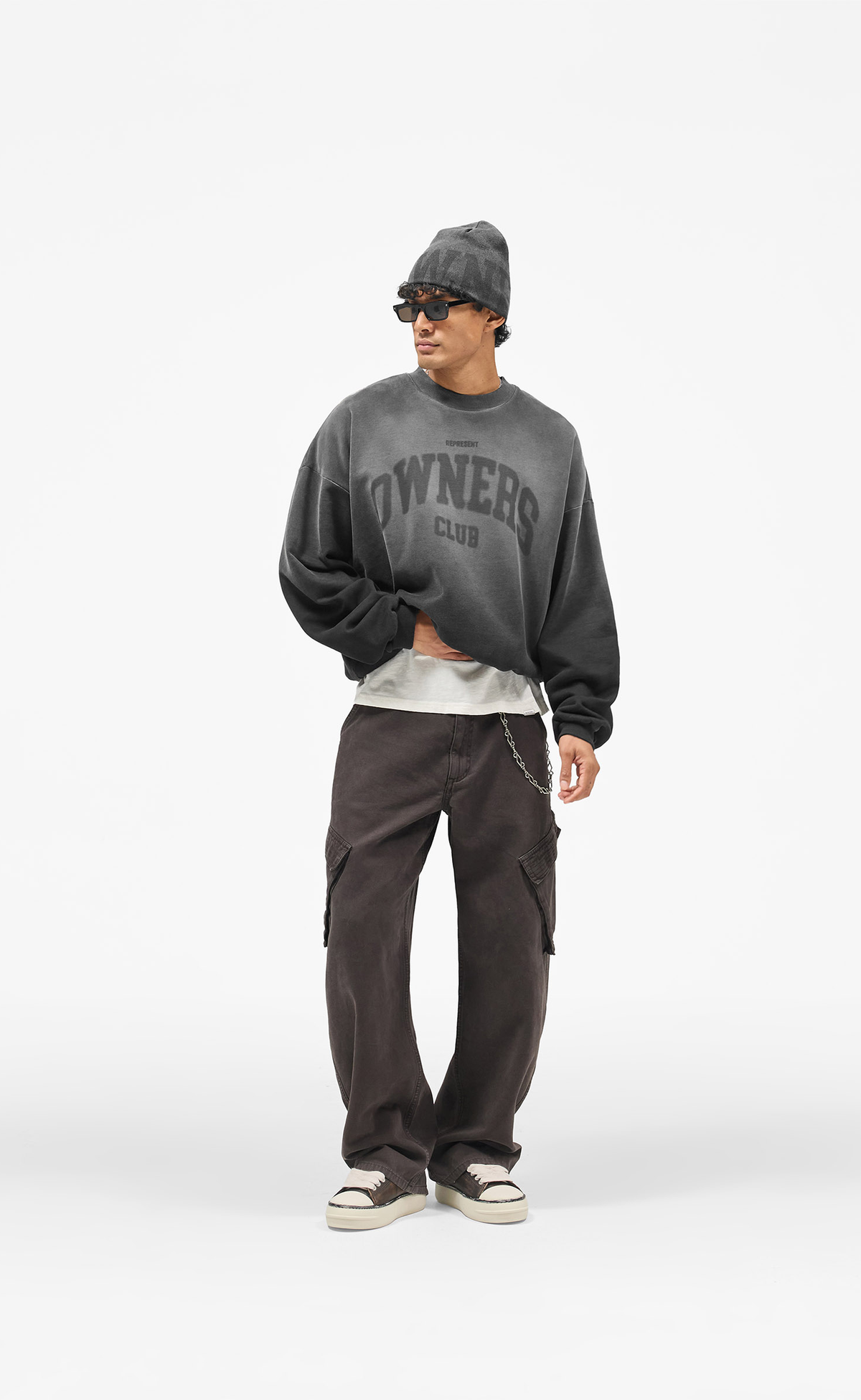 OWNERS VINTAGE BLACK CREWNECK