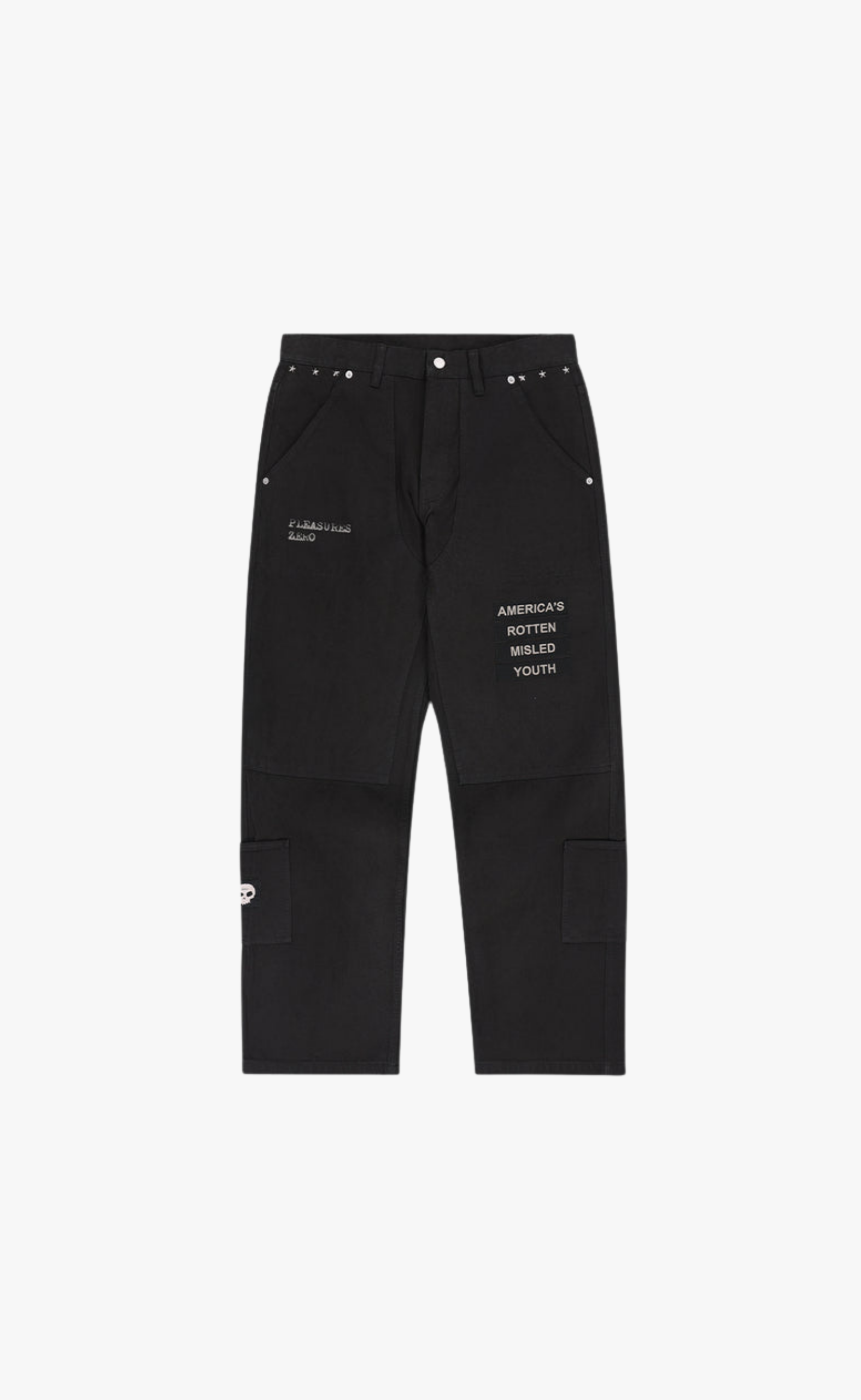 ZERO WORK BLACK PANTS