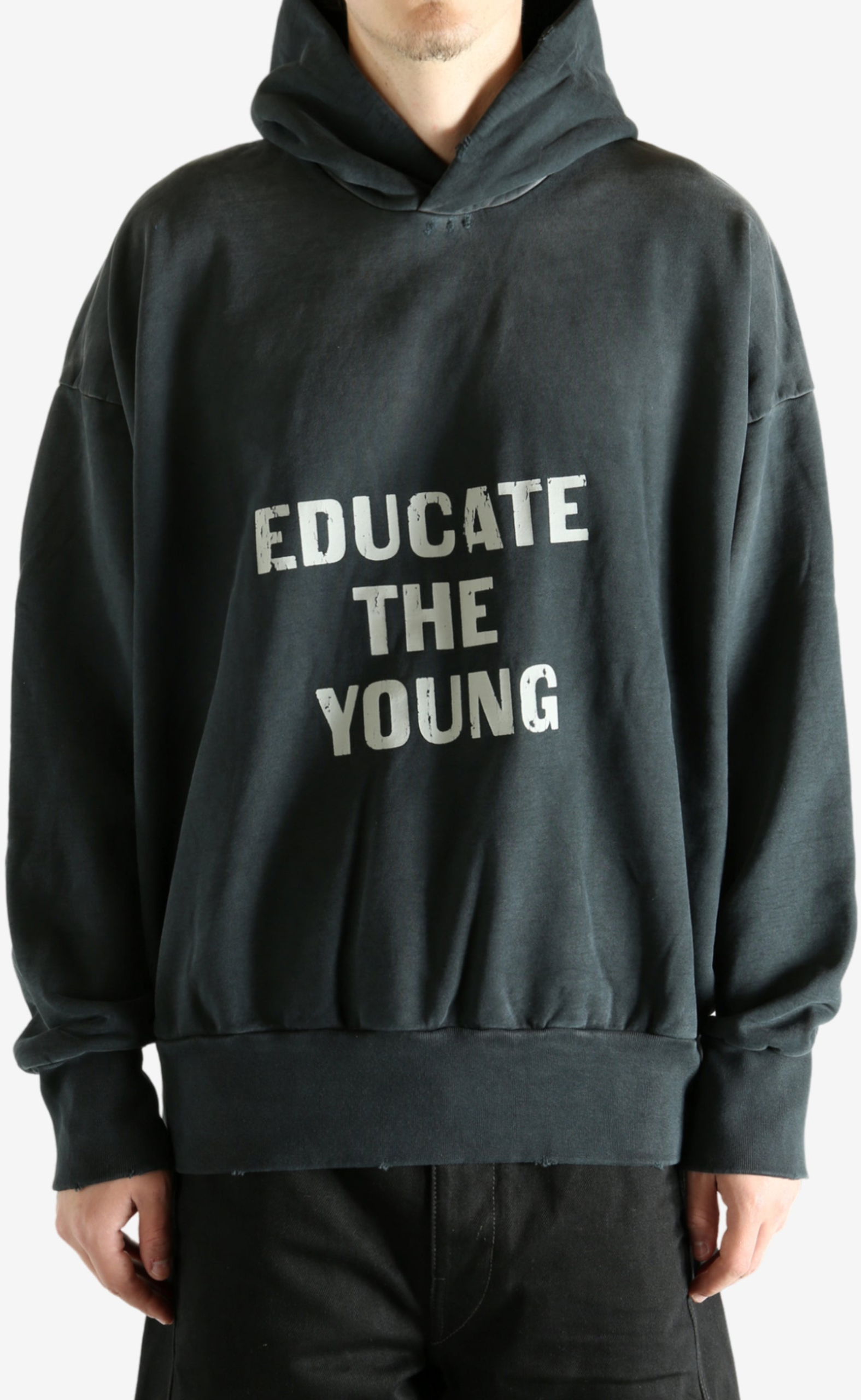 EDUCATE BLACK HOODIE