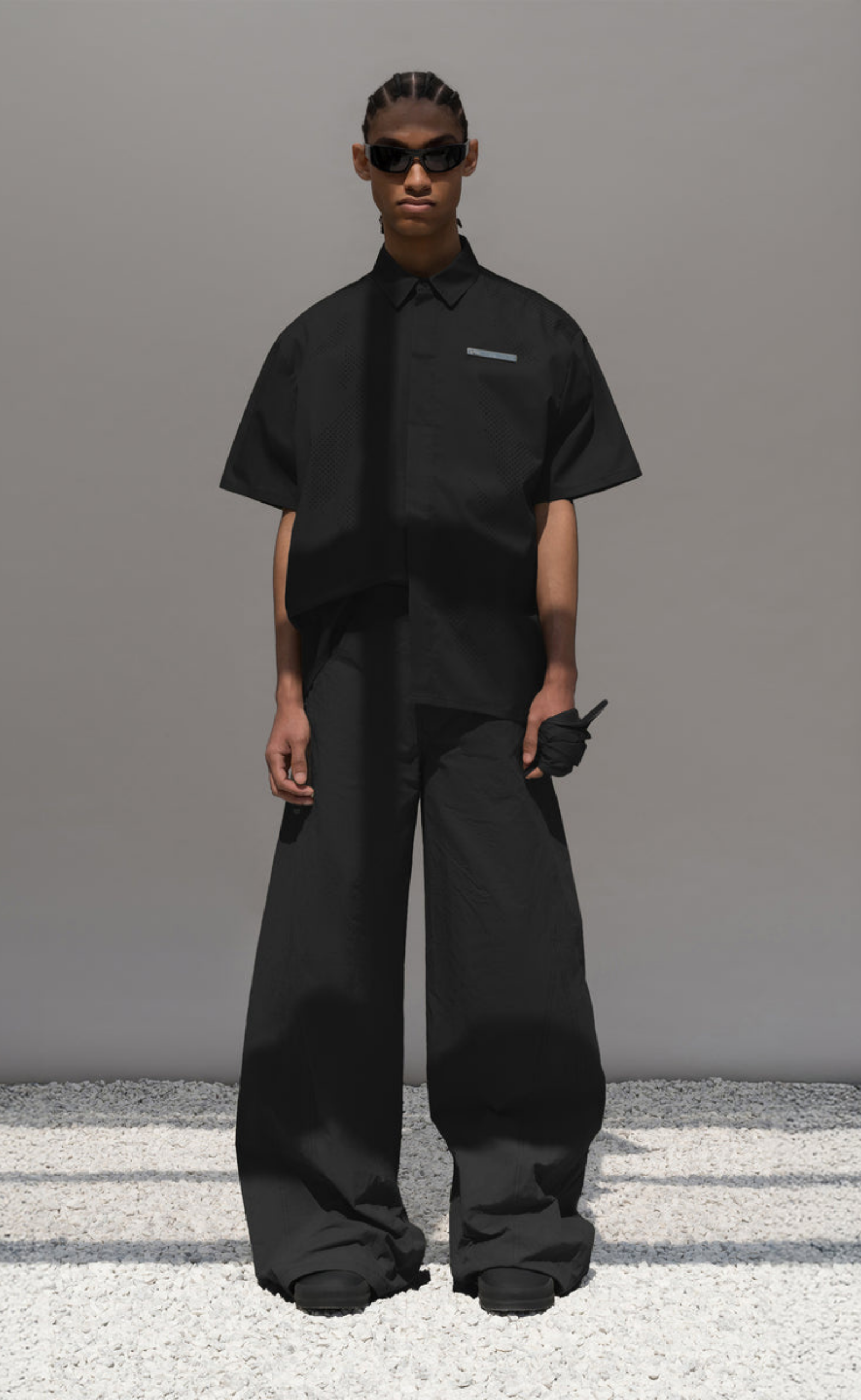 ALSORAN SS BLACK SHIRT