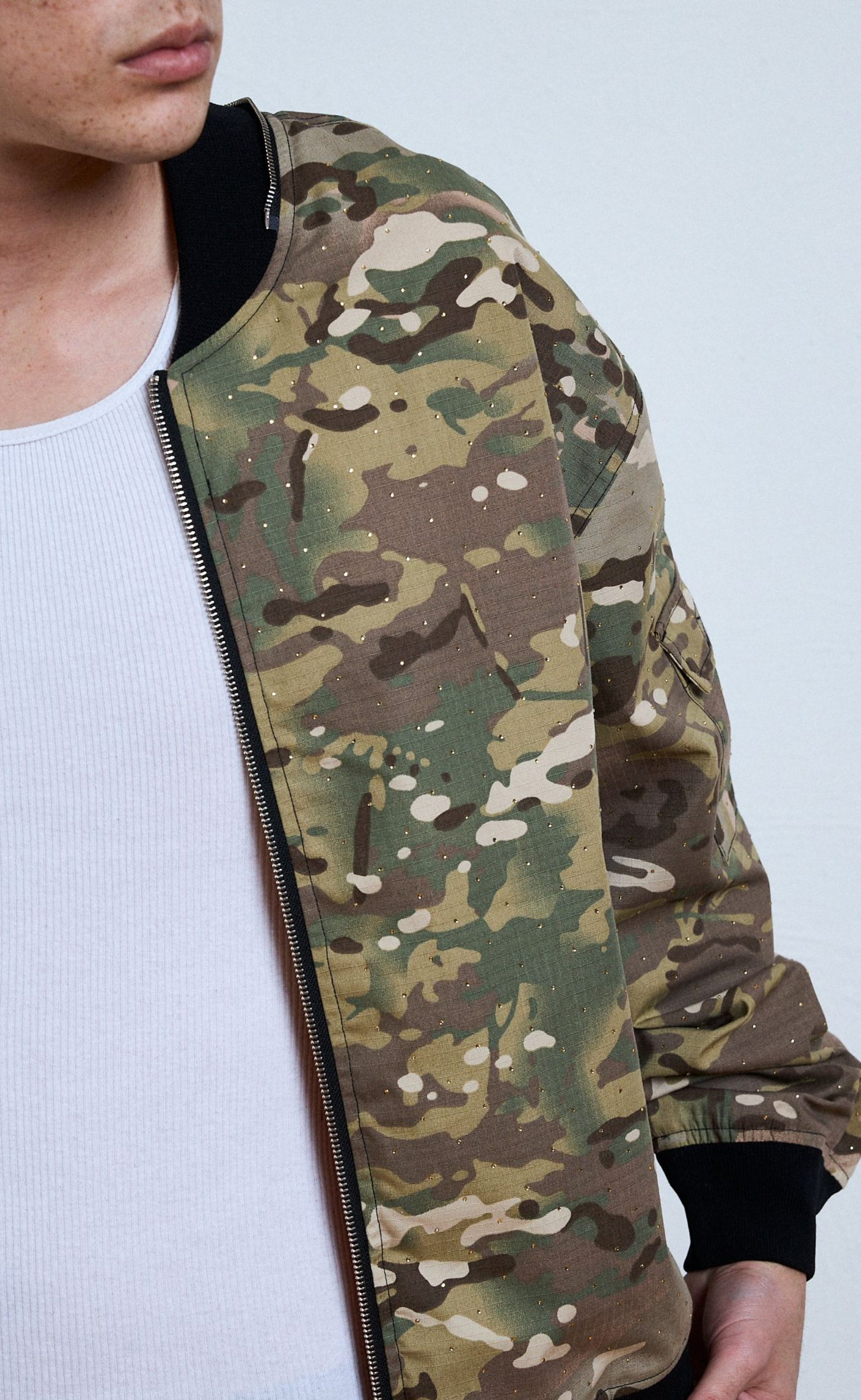 GEM CAMO BOMBER CAMO JACKET