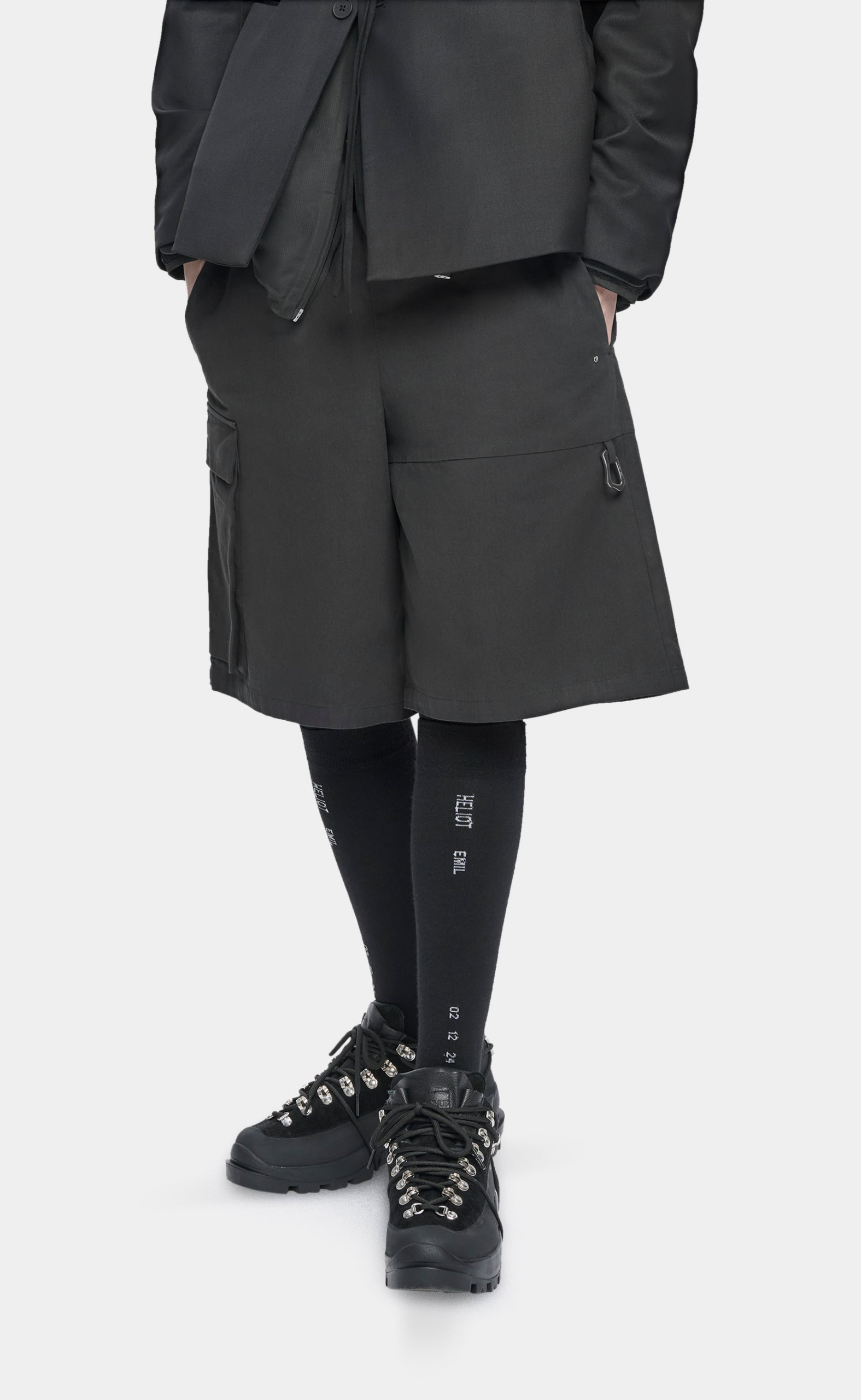 PULSAR CARGO BLACK SHORTS
