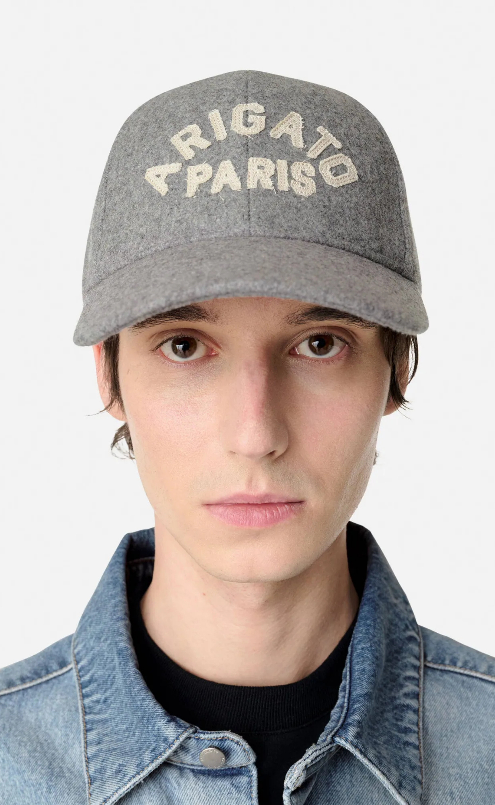 PARIS GREY MELANGE CAP