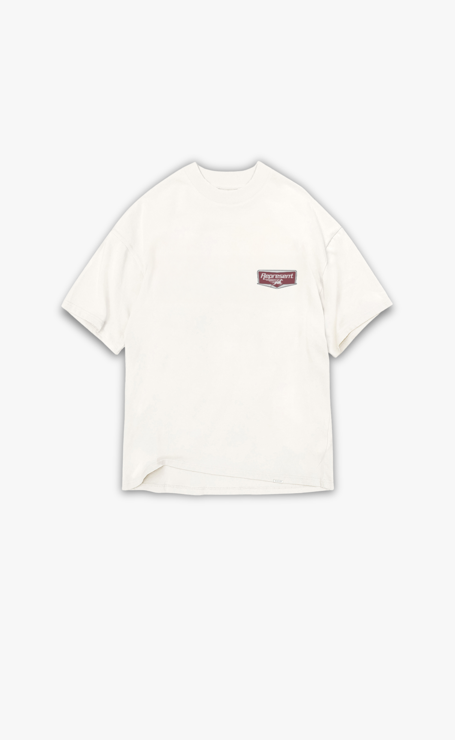NOTHING FASTER FLAT WHITE T-SHIRT