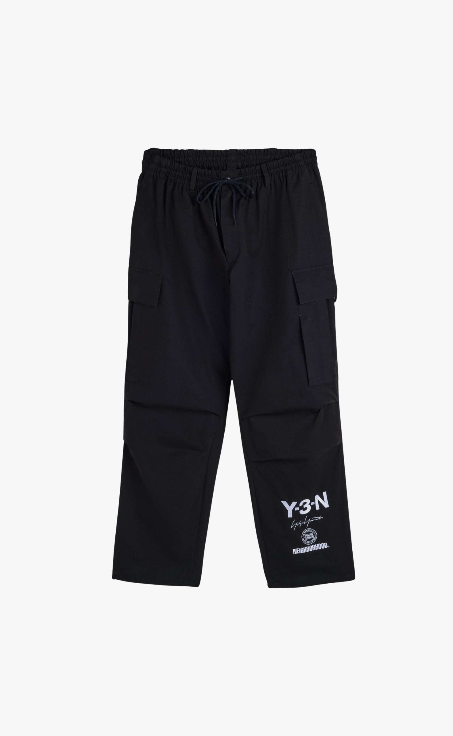 Y-3 NBHD CARGO BLACK PANTS