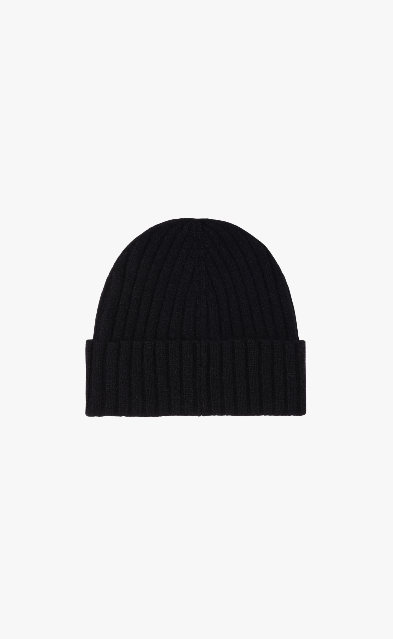 SRC CASHMERE BLACK BEANIE