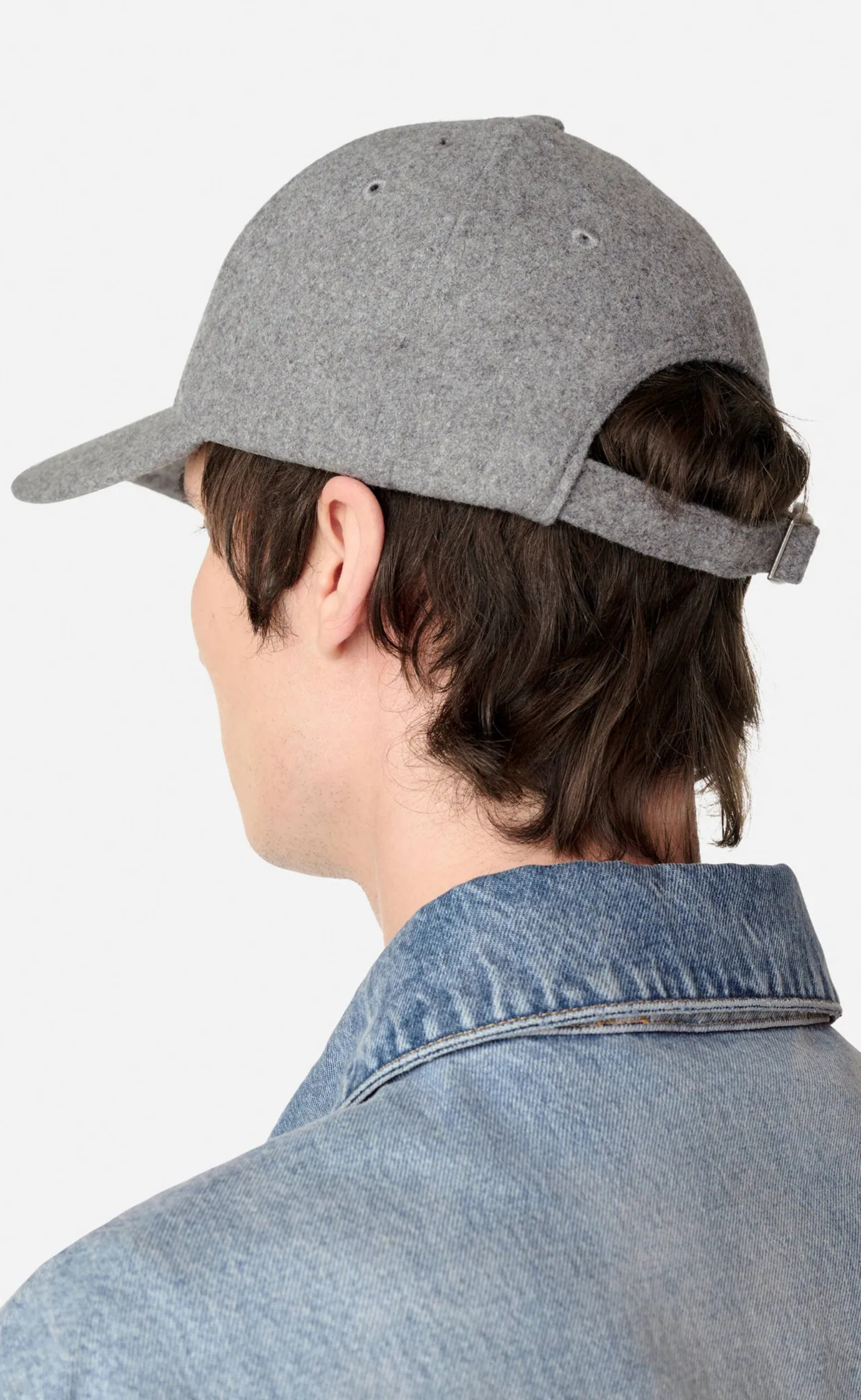 PARIS GREY MELANGE CAP