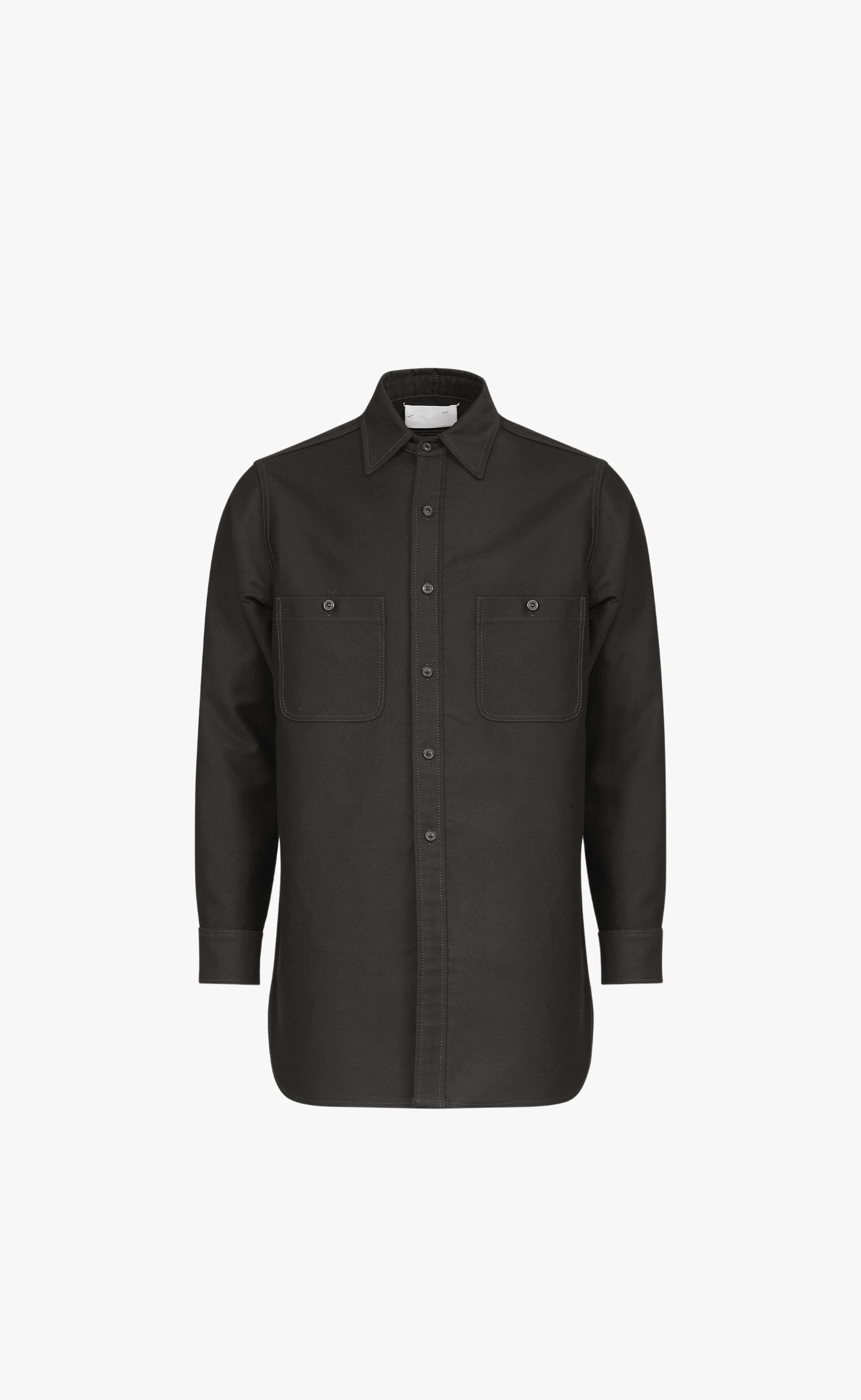 POCKET BLACK SHIRT