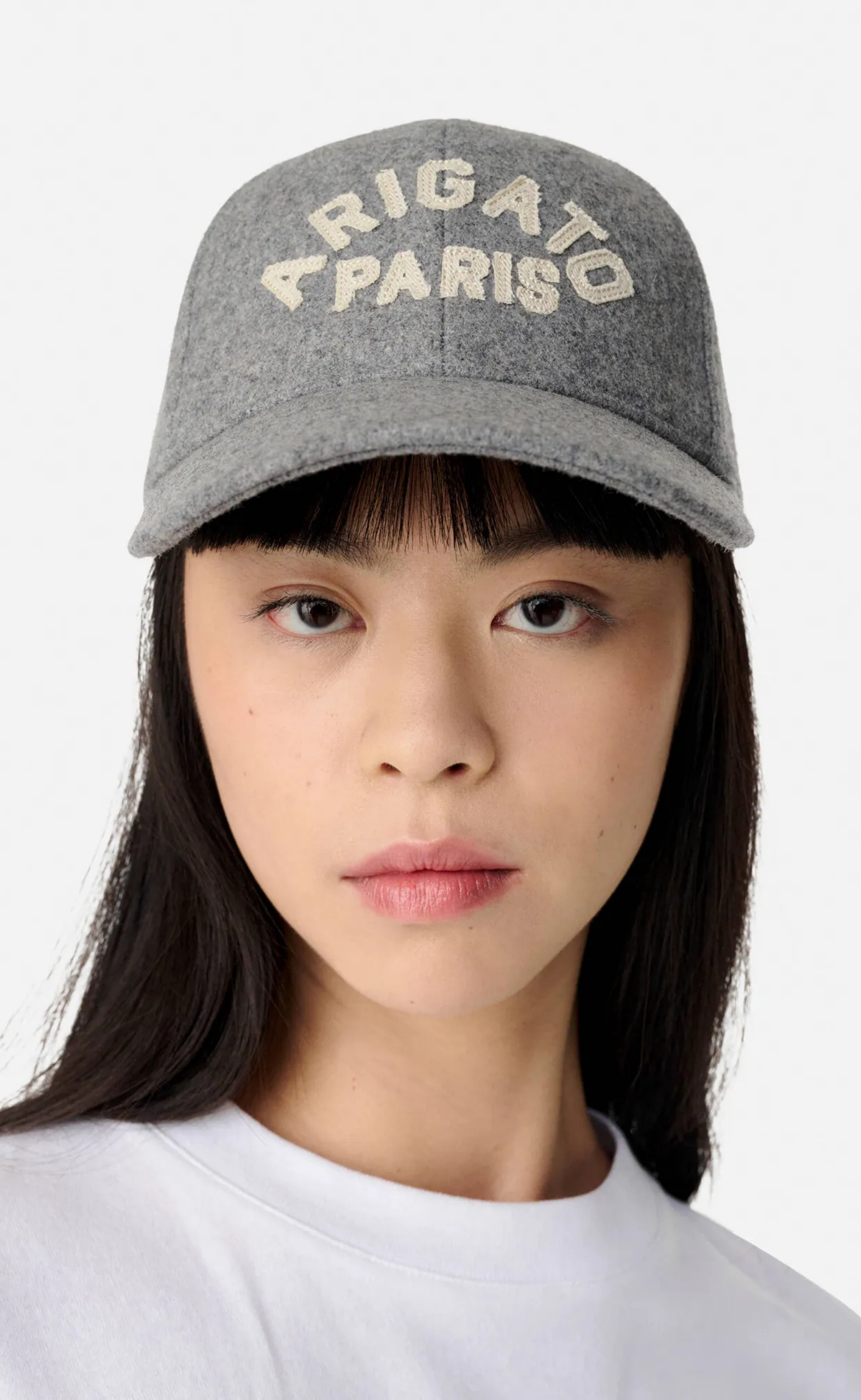 PARIS GREY MELANGE CAP