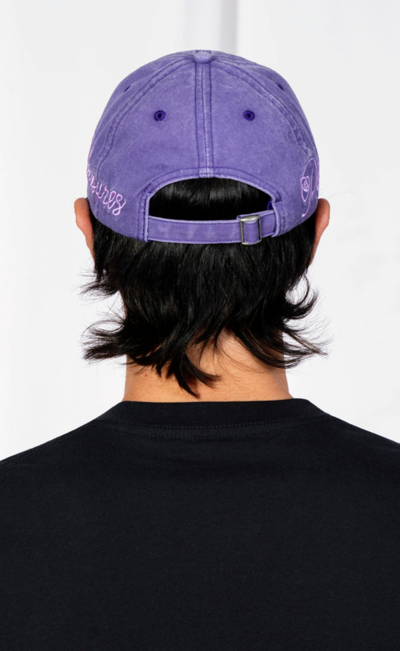 SCRAWL POLO EGGPLANT HAT